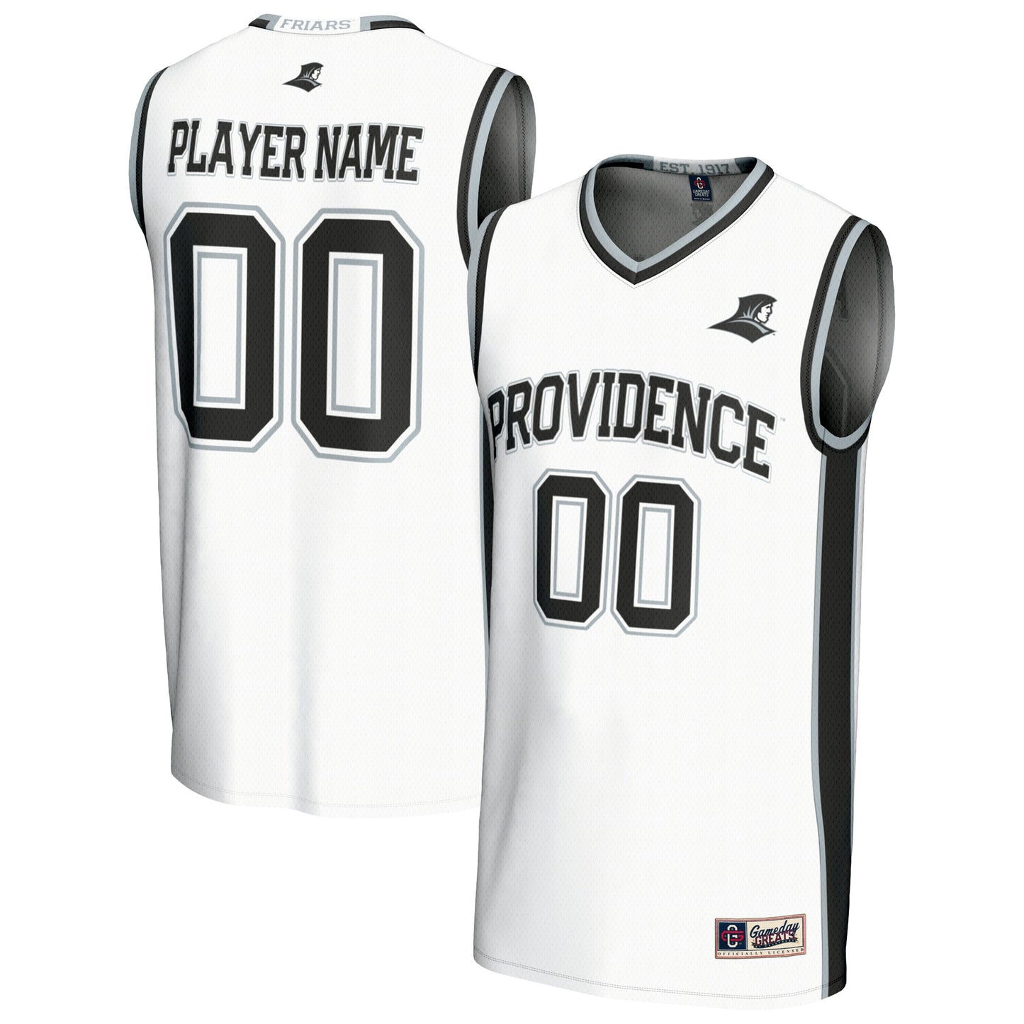 Providence Friars GameDay Greats Youth Lightweight Collegiate Men's Basketball NIL Pick-A-Player Fashion Jersey - White