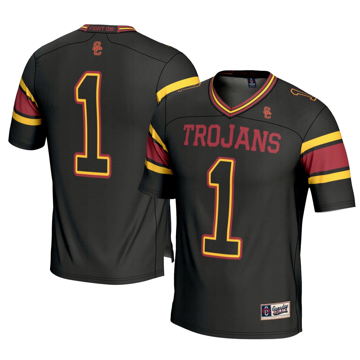 #1 USC Trojans GameDay Greats Football Jersey - Cardinal