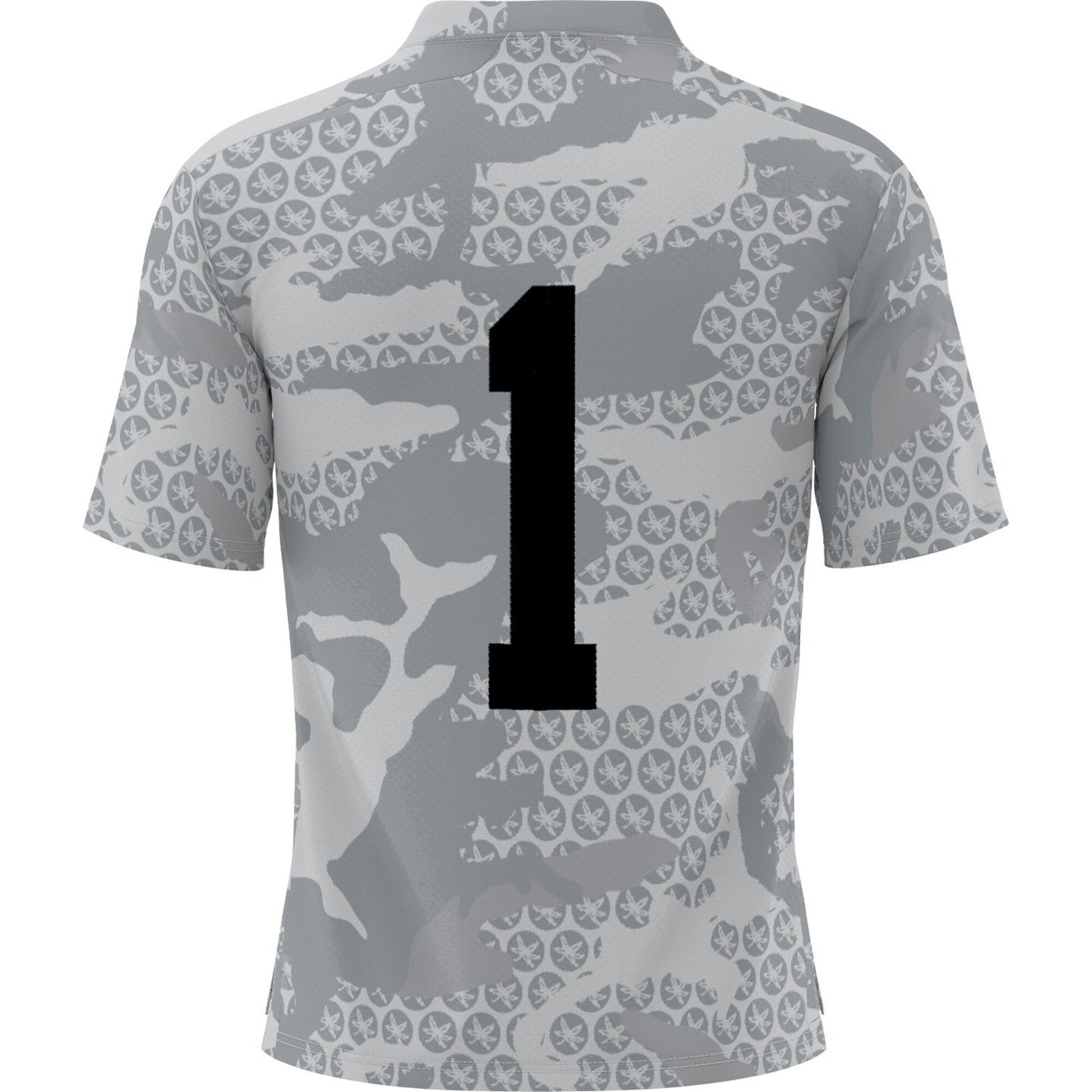 #1 Ohio State Buckeyes GameDay Greats Camo Football Jersey - Scarlet
