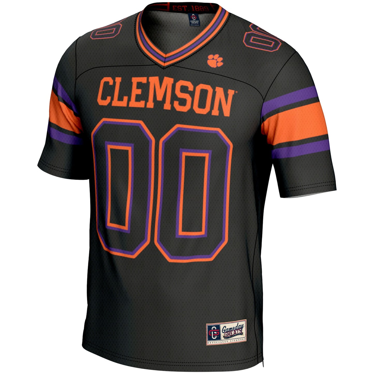 Clemson Tigers GameDay Greats Youth NIL Pick-A-Player Football Jersey - Black