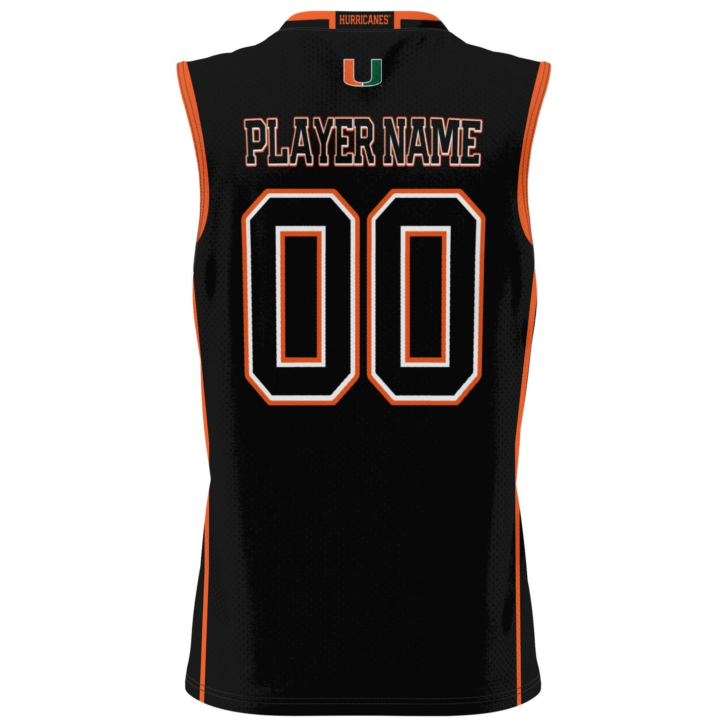 Miami Hurricanes GameDay Greats Youth NIL Pick-A-Player Lightweight Women's Basketball Jersey - Black