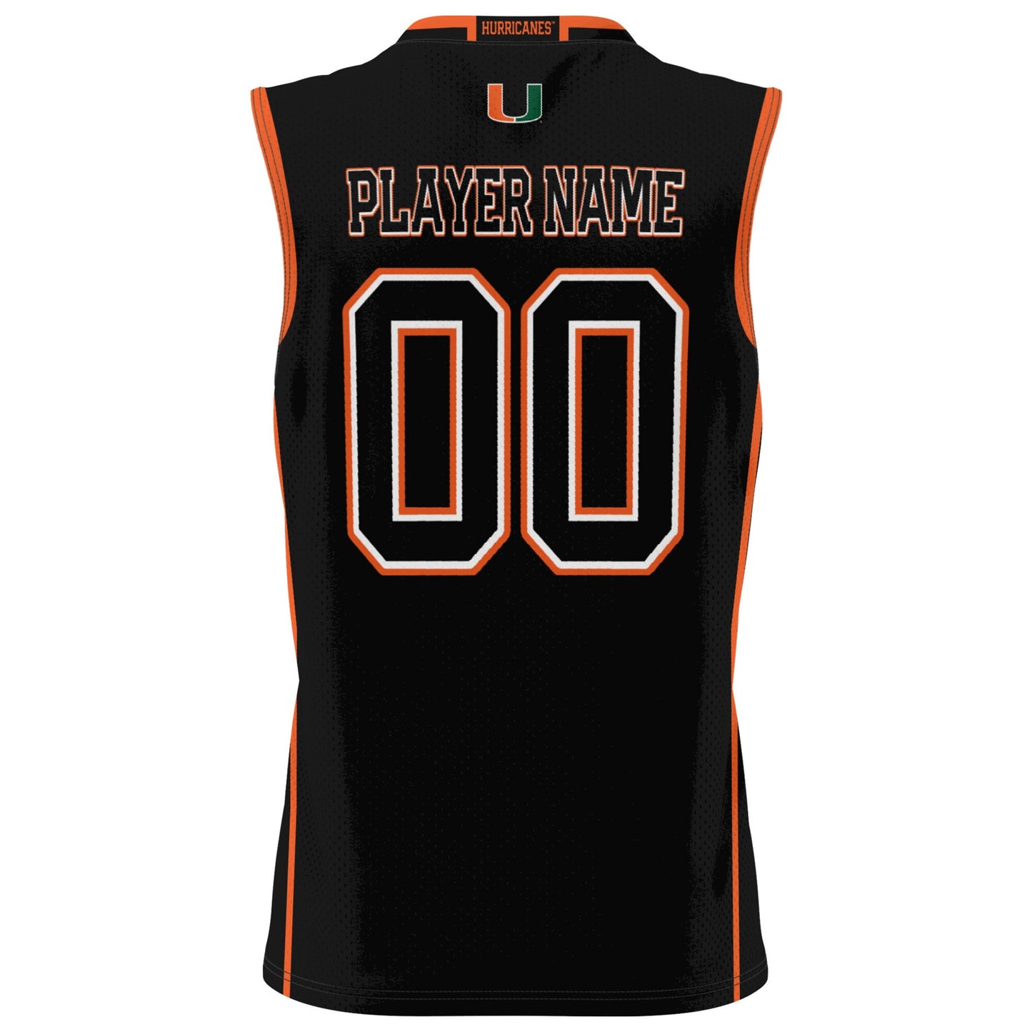 Miami Hurricanes GameDay Greats Youth NIL Pick-A-Player Lightweight Women's Basketball Jersey - Black