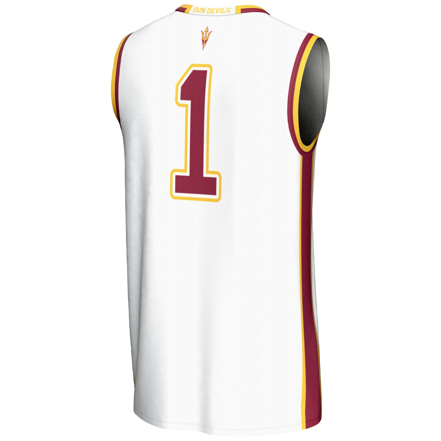 #1  Arizona State Sun Devils GameDay Greats  Lightweight Basketball Jersey - White
