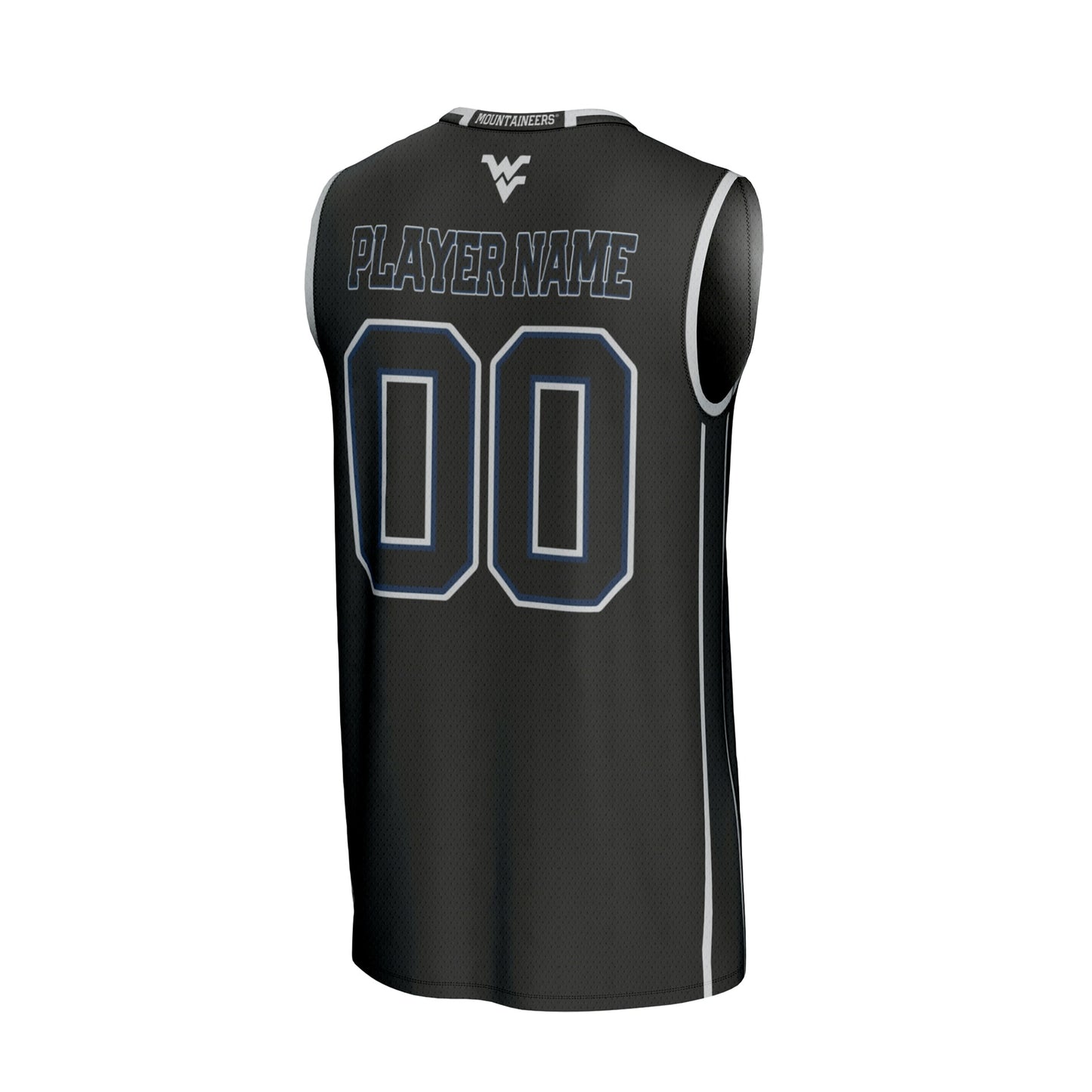 West Virginia Mountaineers GameDay Greats Unisex Lightweight Collegiate Women's Basketball NIL Pick-A-Player Fashion Jersey - Black