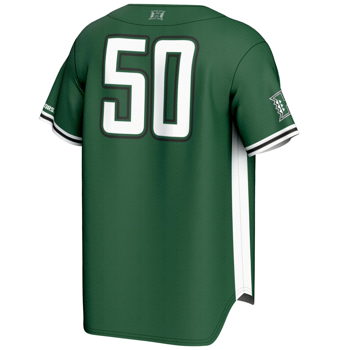 #1 Hawaii Rainbow Warriors GameDay Greats Youth Lightweight Baseball Jersey - White