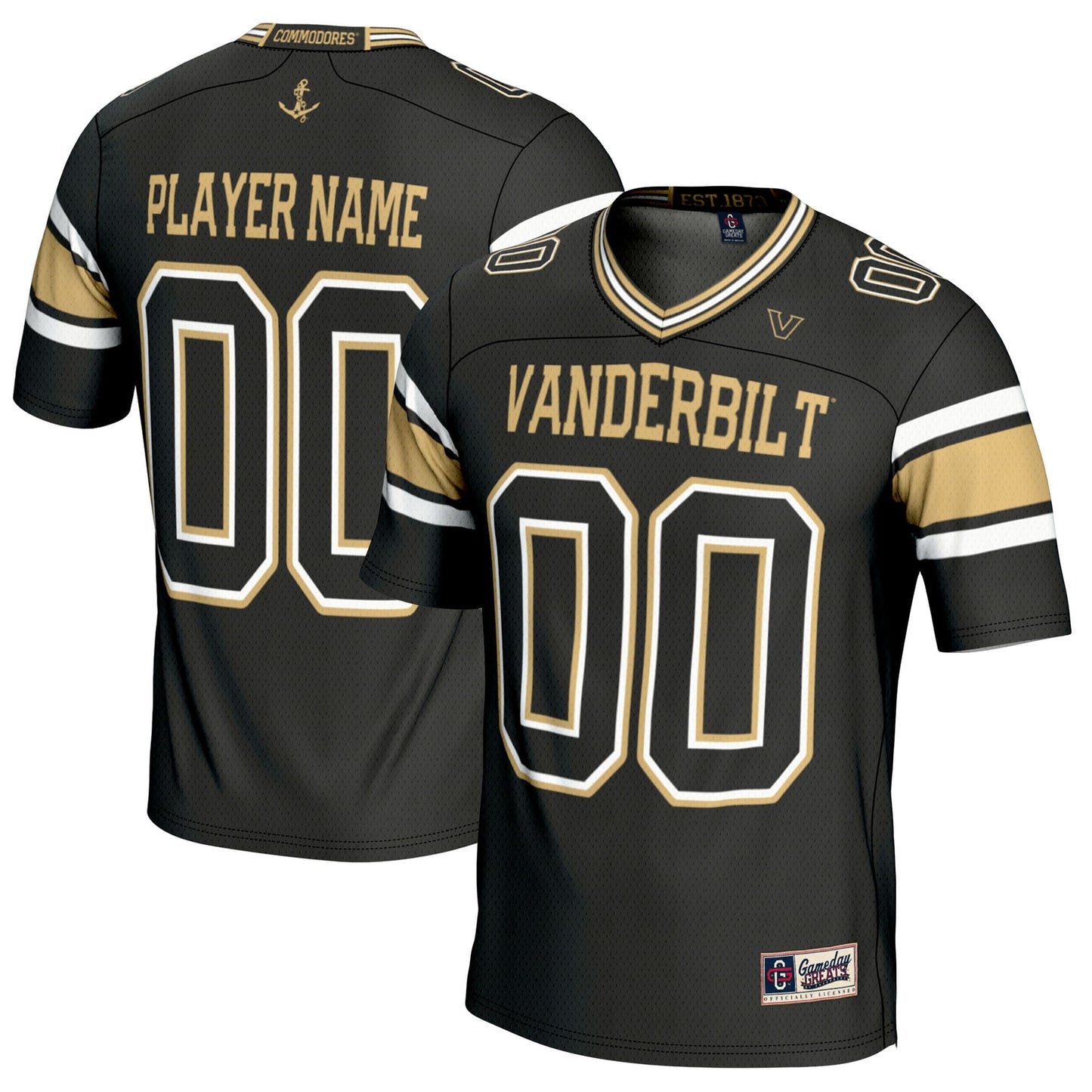 Vanderbilt Commodores GameDay Greats Youth NIL Pick-A-Player Football Jersey - White