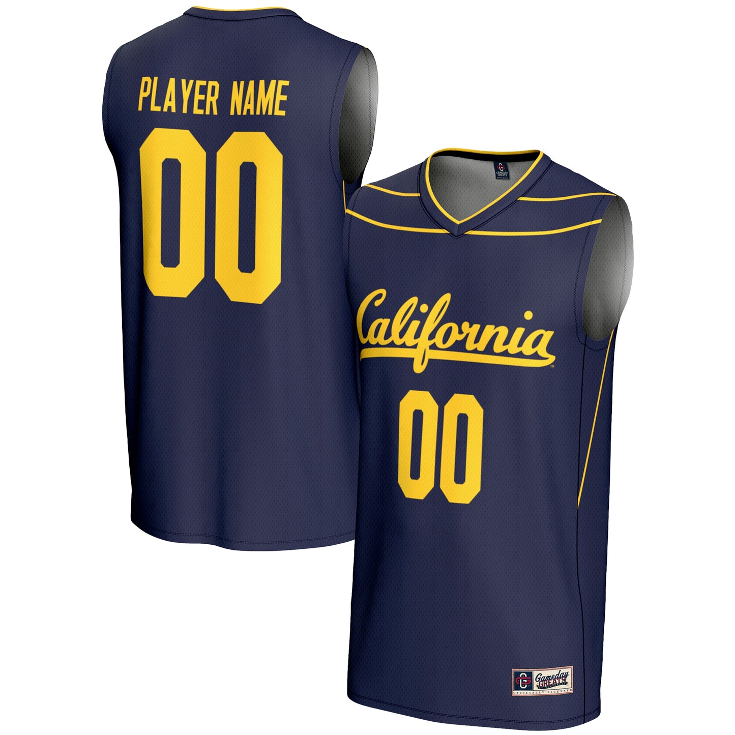 Cal Bears GameDay Greats Youth NIL Pick-A-Player Lightweight Women's Basketball Jersey - Blue