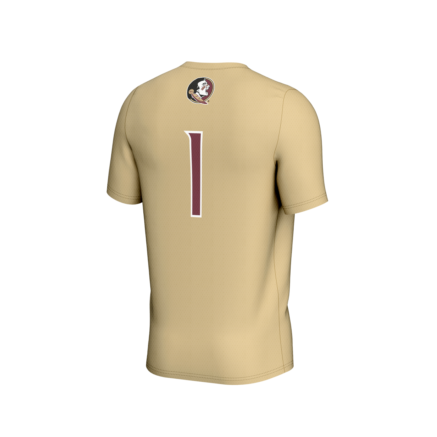 #1 Florida State Seminoles GameDay Greats Unisex Lightweight Collegiate Soccer Fashion Jersey  - Gold
