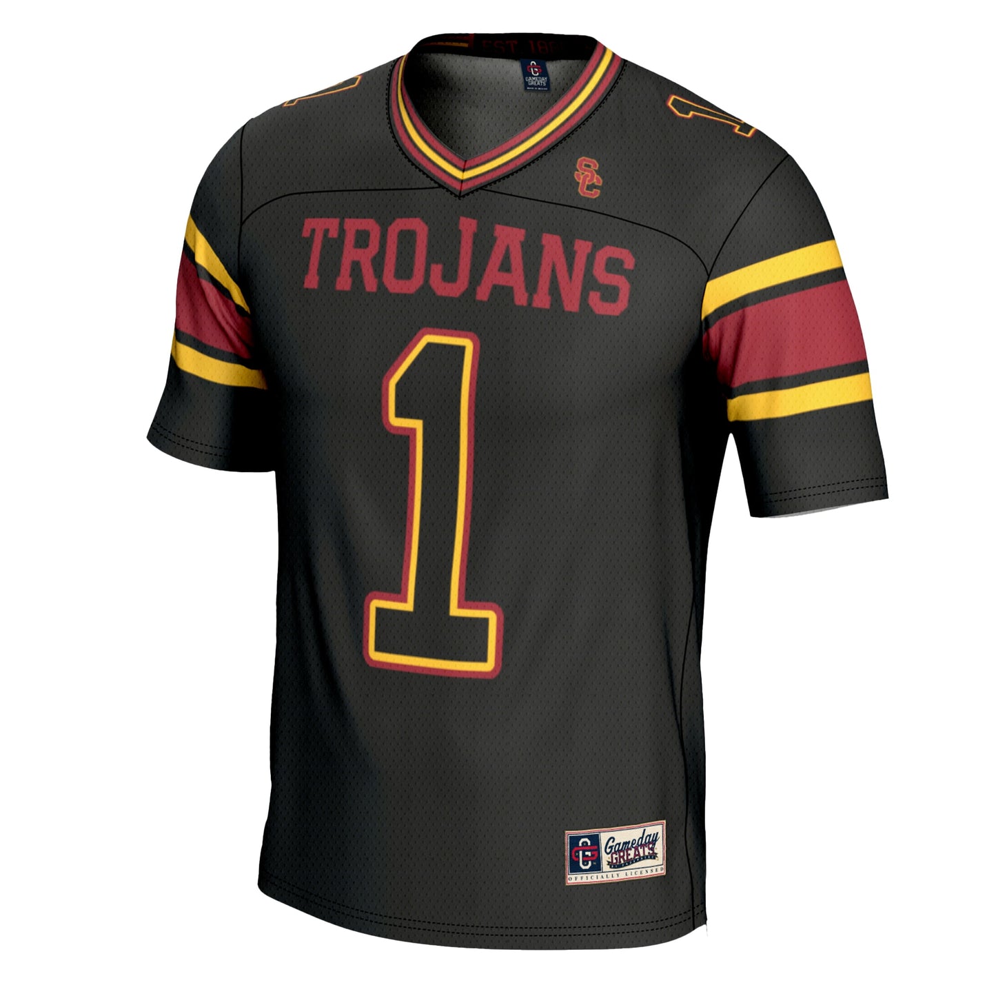 #1 USC Trojans GameDay Greats Football Jersey - Cardinal