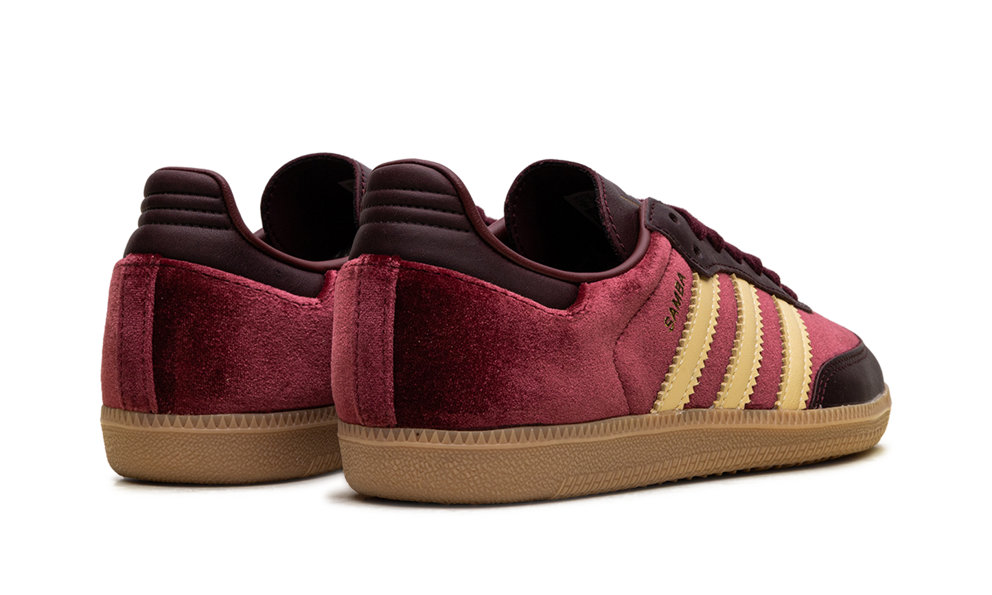 Samba OG WMNS "Shadow Red Velvet" JS1394