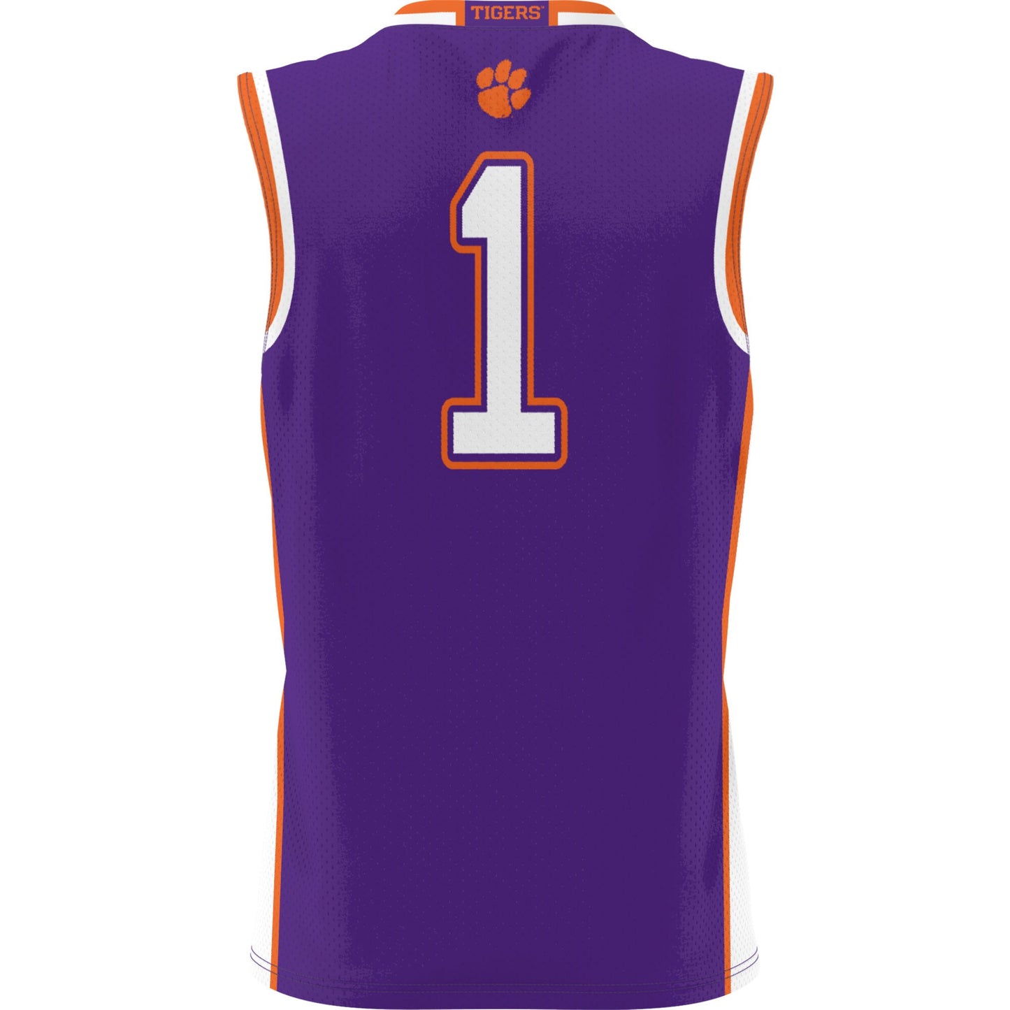 #1 Clemson Tigers GameDay Greats Youth Lightweight Basketball Jersey - Black