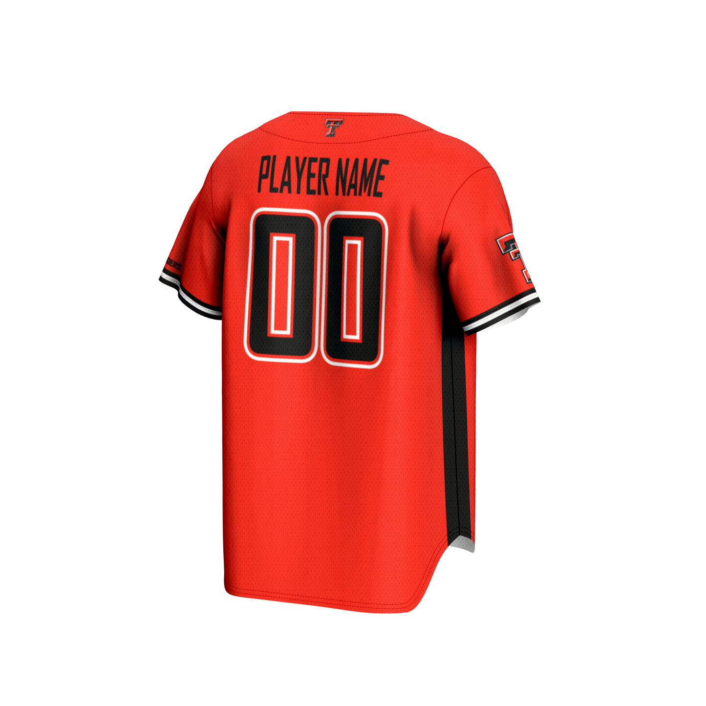 Texas Tech Red Raiders GameDay Greats Youth NIL Pick-A-Player Baseball Lightweight Jersey - Red