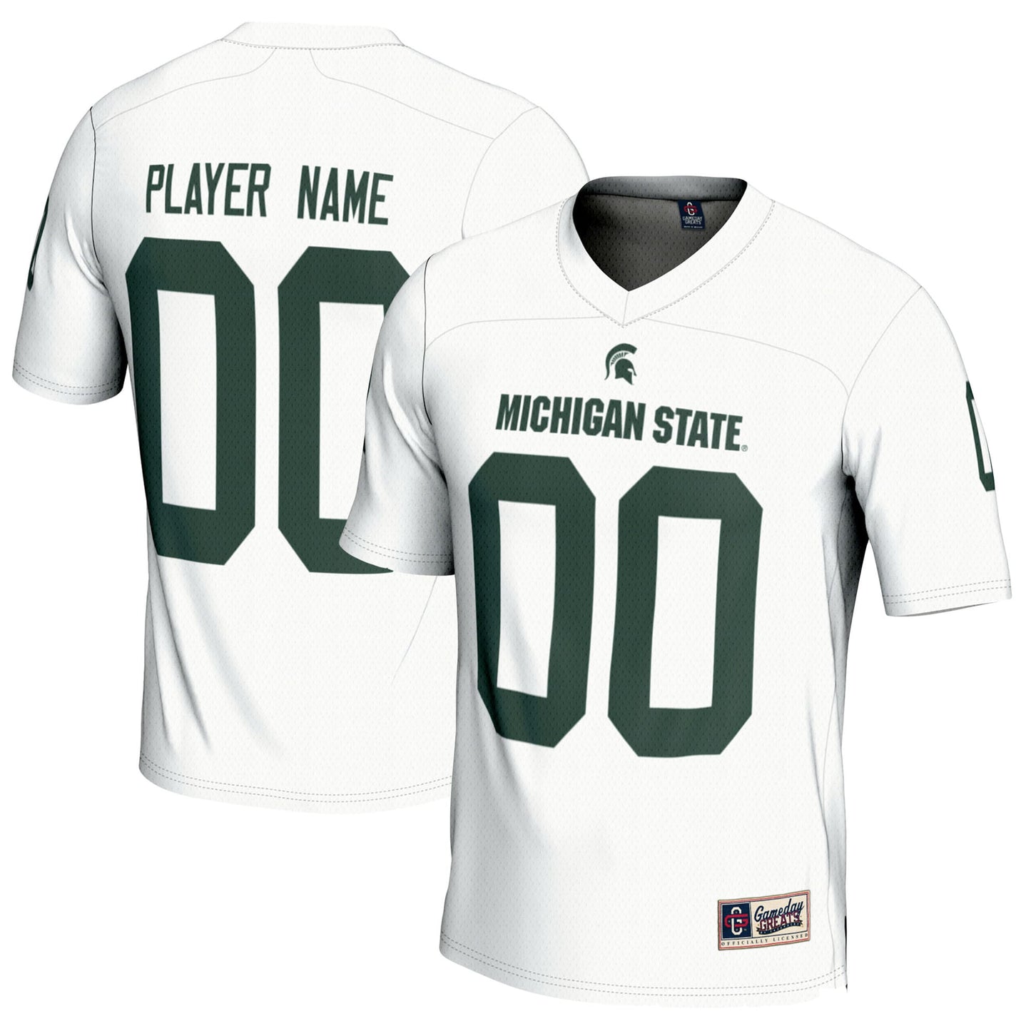 Michigan State Spartans GameDay Greats Youth NIL Pick-A-Player Football Jersey - Green