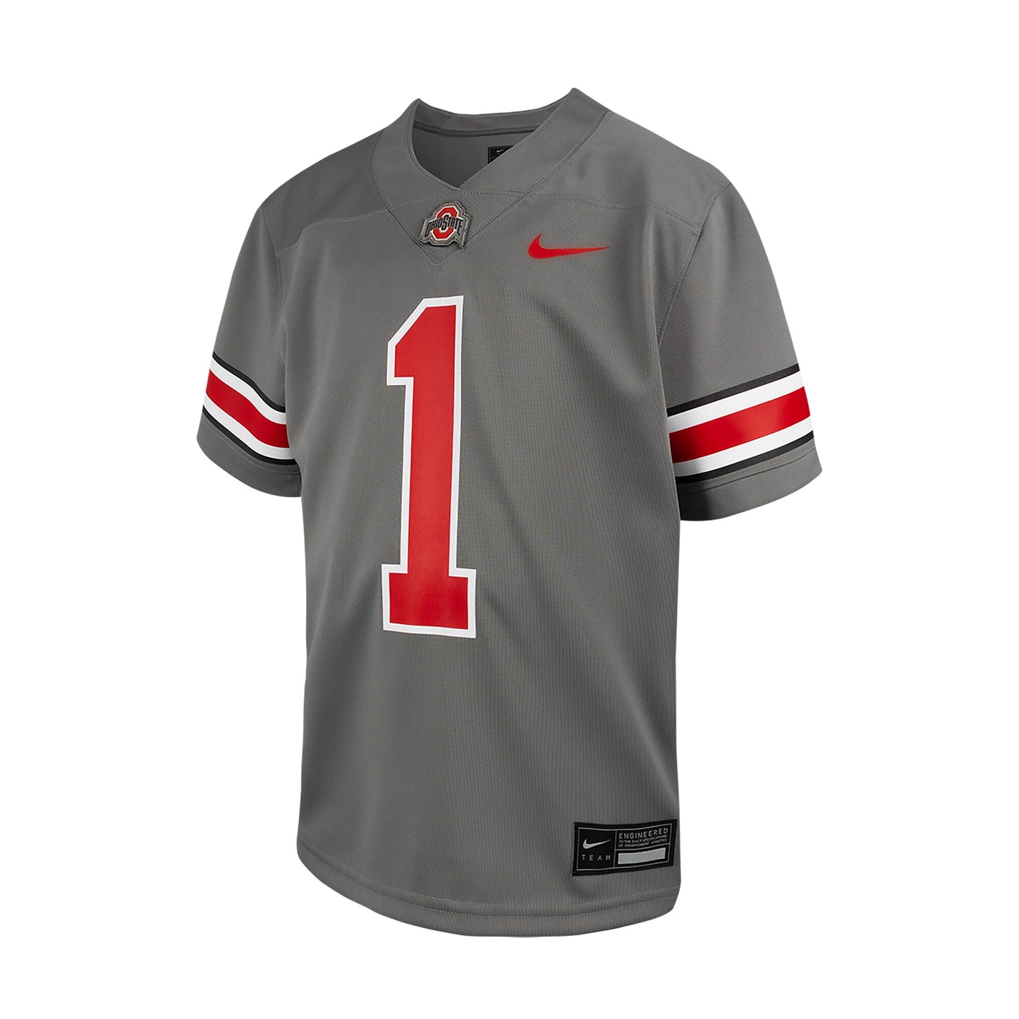 #1 Ohio State Buckeyes Nike Preschool Alternate Untouchable Football Jersey - Steel