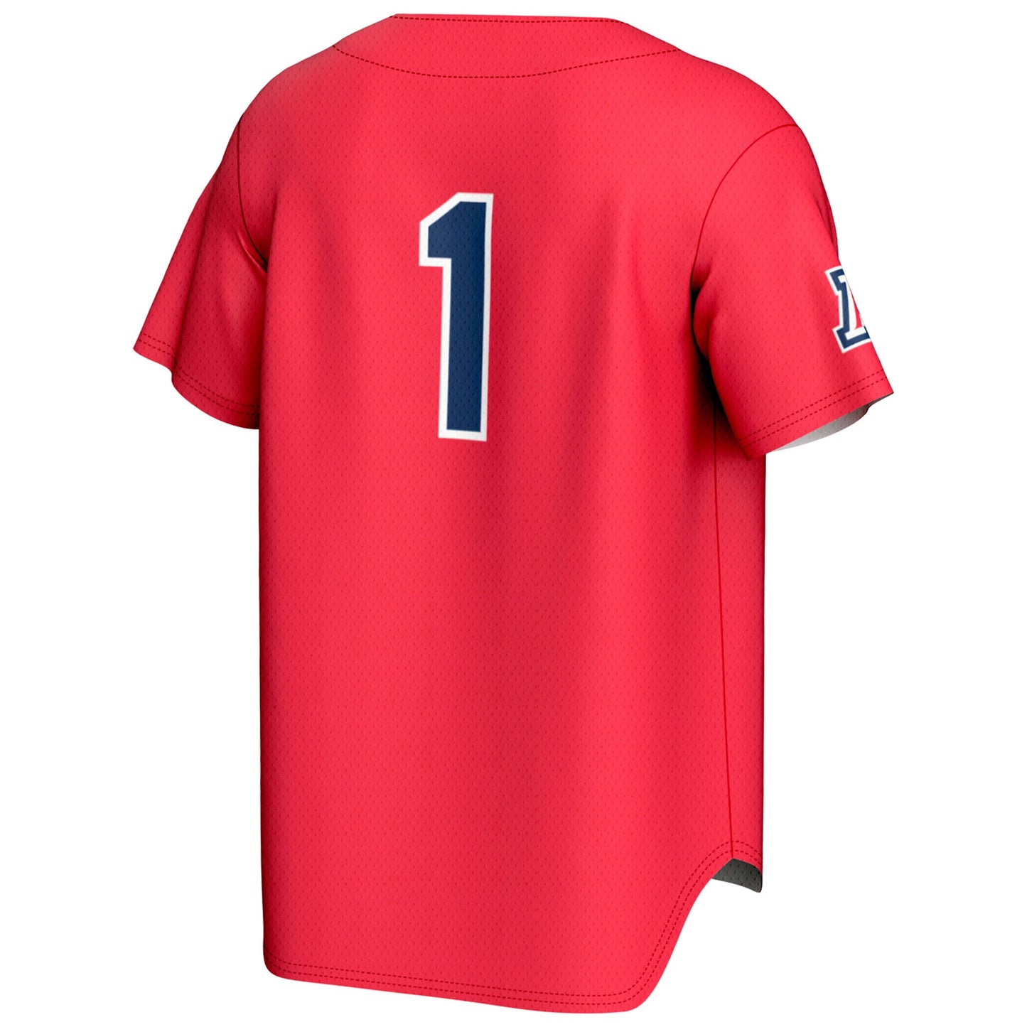 #1 Arizona Wildcats GameDay Greats Youth Lightweight Baseball Fashion Jersey - Navy