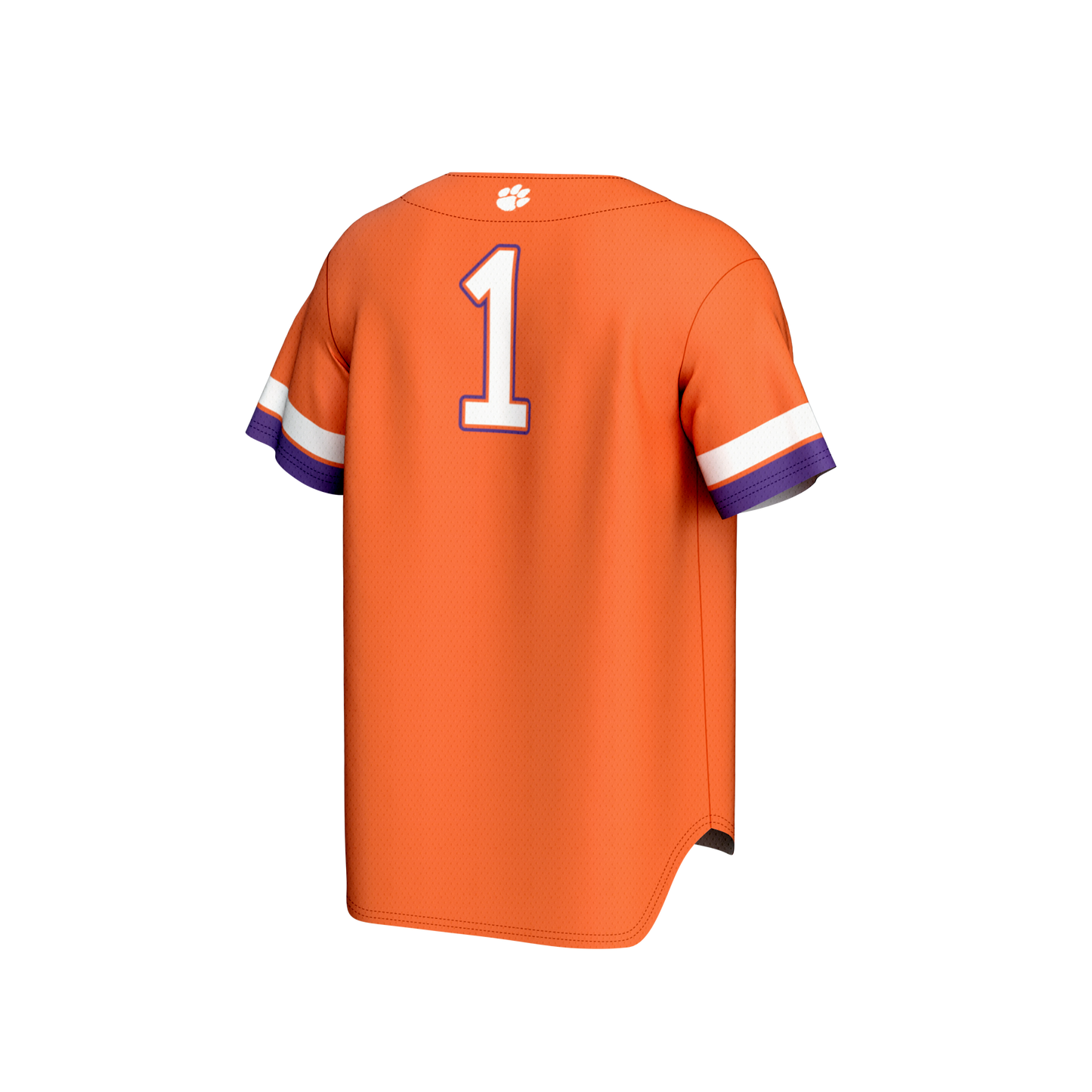 #1 Clemson Tigers GameDay Greats Unisex Lightweight Collegiate Baseball Fashion Jersey - Orange