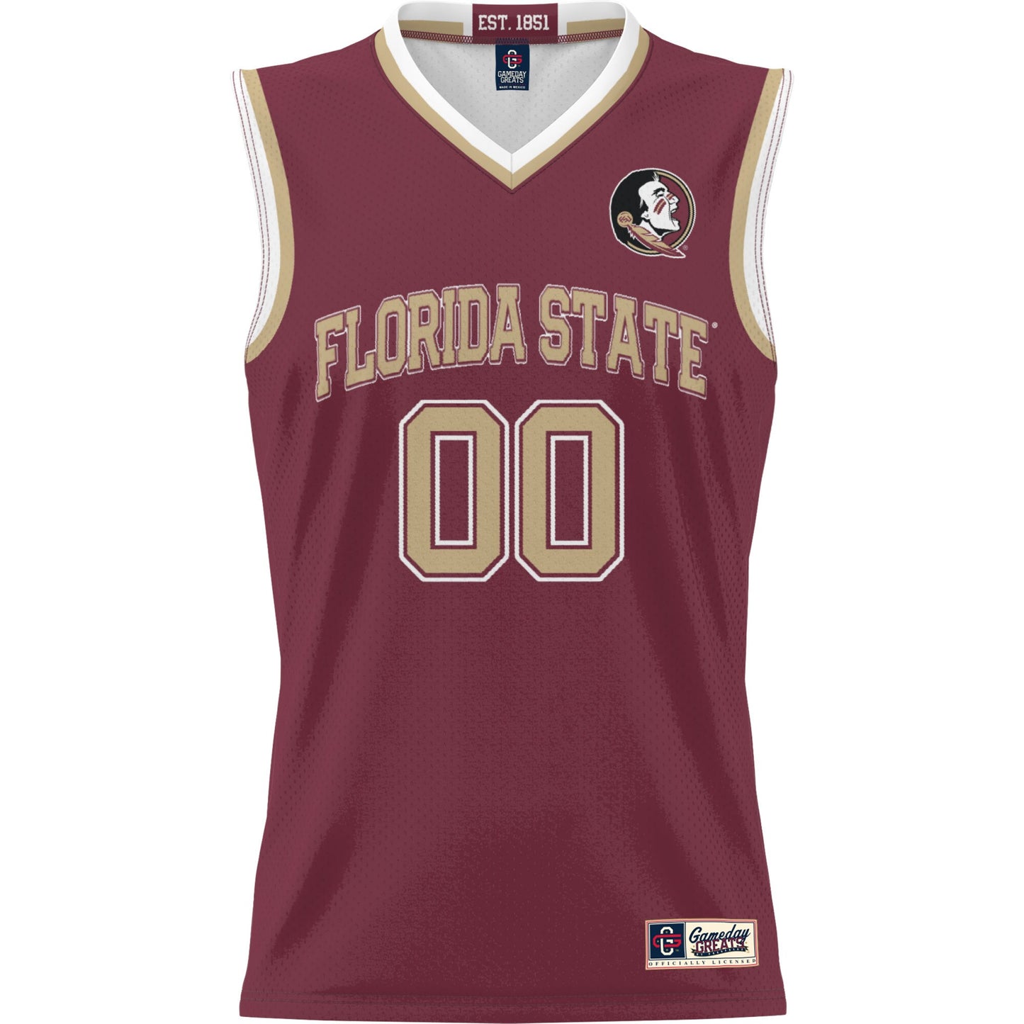 Florida State Seminoles GameDay Greats Youth NIL Pick-A-Player Lightweight Women's Basketball Jersey - Black