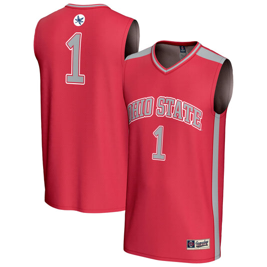 #1 Ohio State Buckeyes GameDay Greats Youth Lightweight Basketball Fashion Jersey - Scarlet