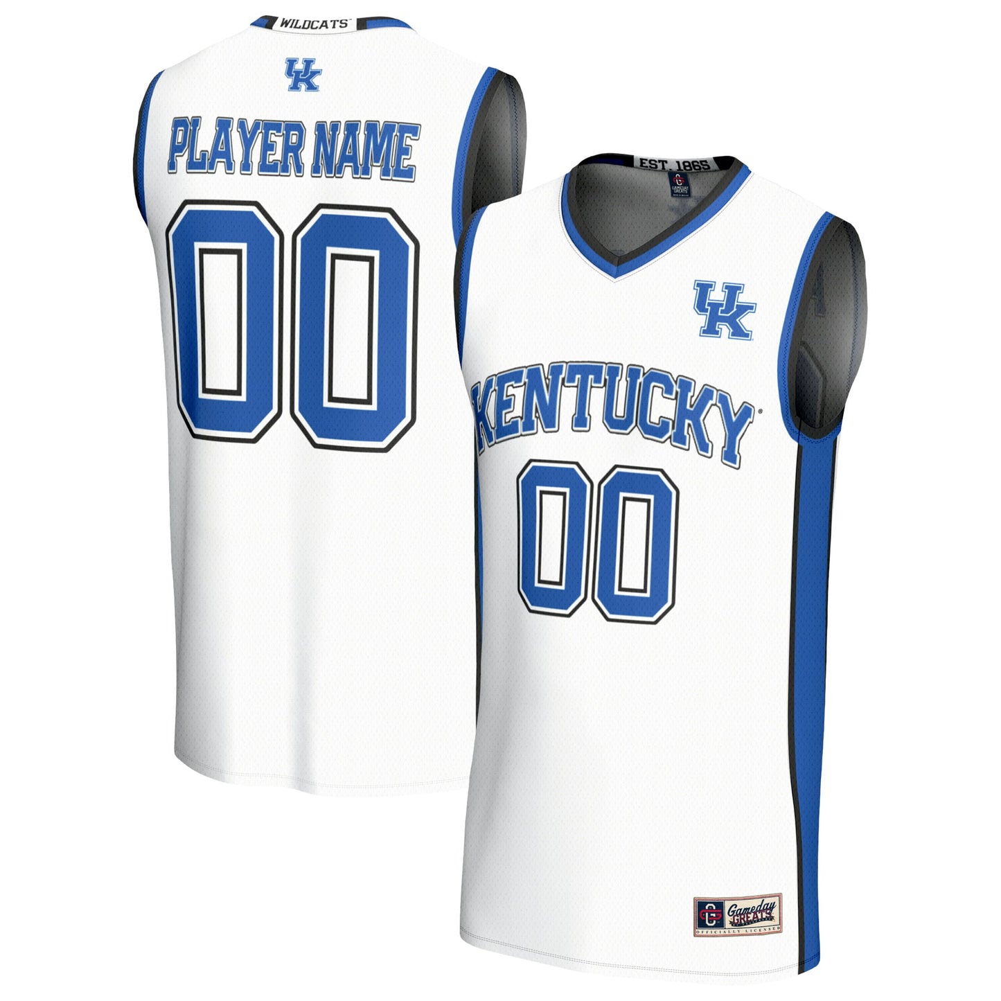 Kentucky Wildcats GameDay Greats Youth Lightweight Collegiate Men's Basketball NIL Pick-A-Player Fashion Jersey - Black