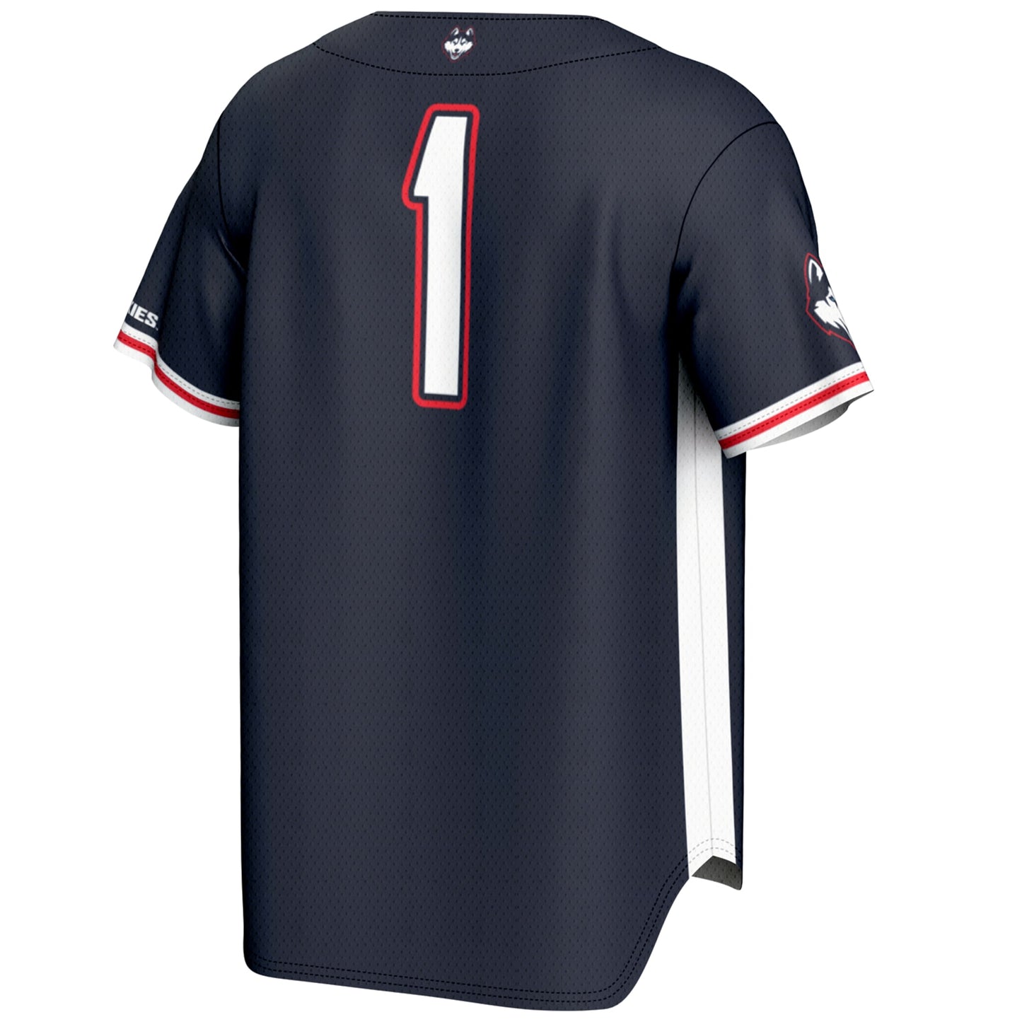 #1 UConn Huskies GameDay Greats Youth Lightweight Baseball Jersey - White