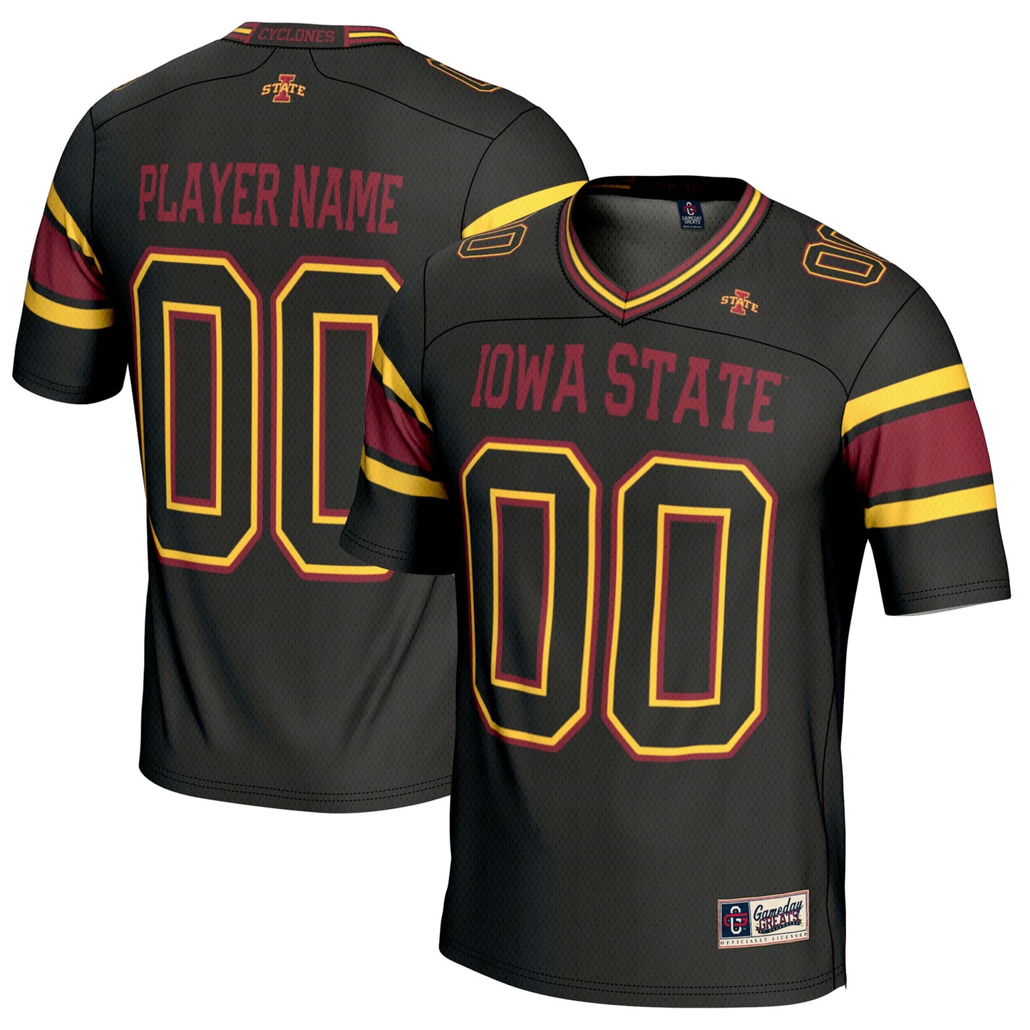 Iowa State Cyclones GameDay Greats Youth NIL Pick-A-Player Football Jersey - Cardinal