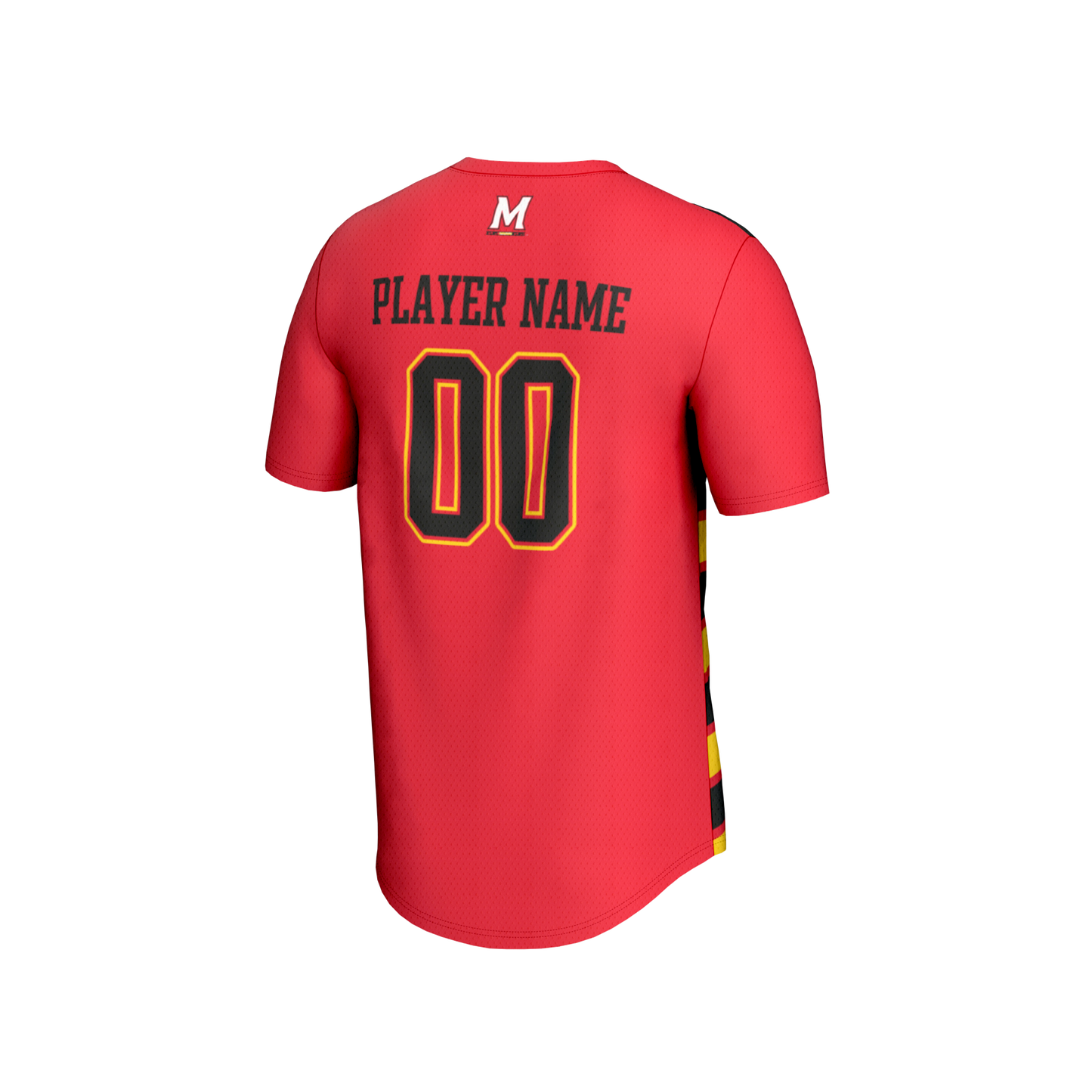Maryland Terrapins GameDay Greats Unisex Men's Soccer NIL Pick-A-Player Fashion Jersey - Red
