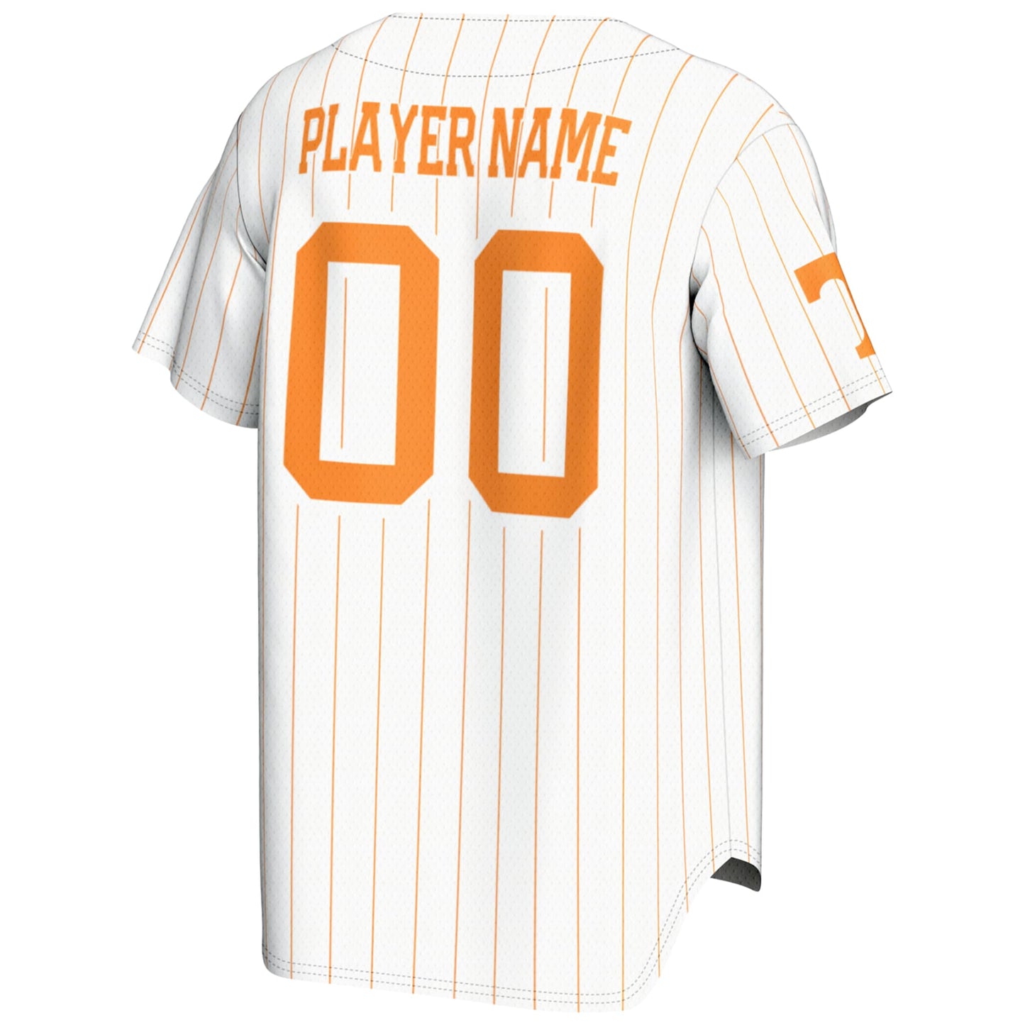 Tennessee Volunteers GameDay Greats Youth NIL Pick-A-Player Lightweight Baseball Jersey - Tennessee Orange