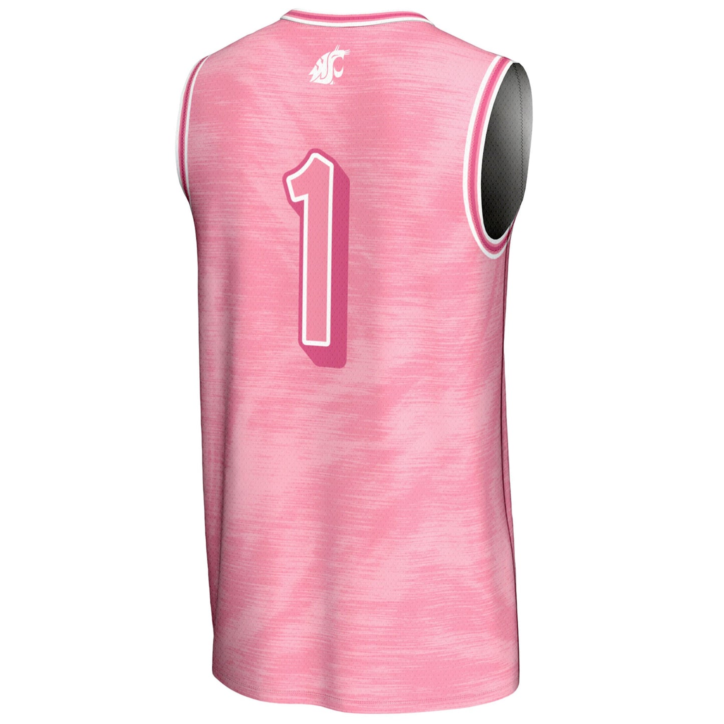 #1 Washington State Cougars GameDay Greats Youth Lightweight Basketball Fashion Jersey - Pink