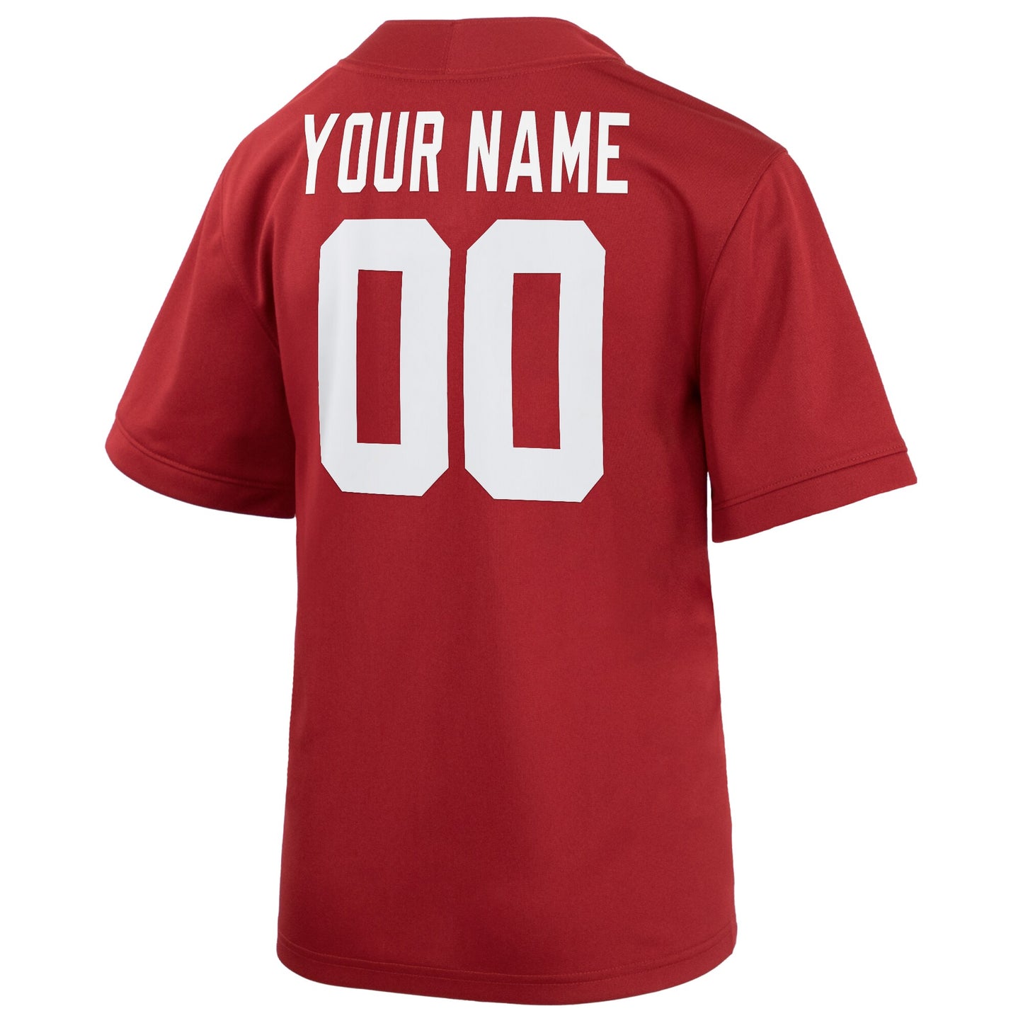 Alabama Crimson Tide Nike Youth  Custom Football Game Jersey – Crimson