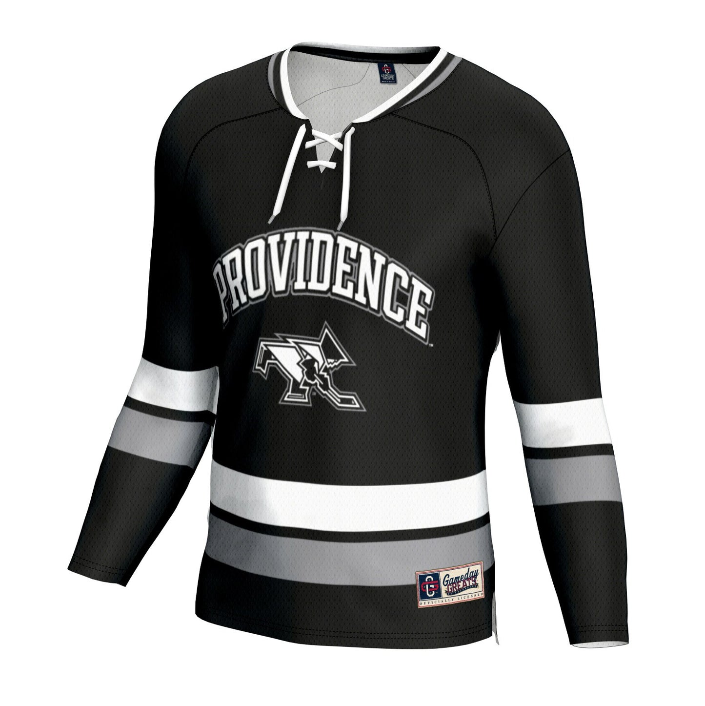 Providence Friars GameDay Greats Youth NIL Pick-A-Player Men's Hockey Lightweight Jersey - Black