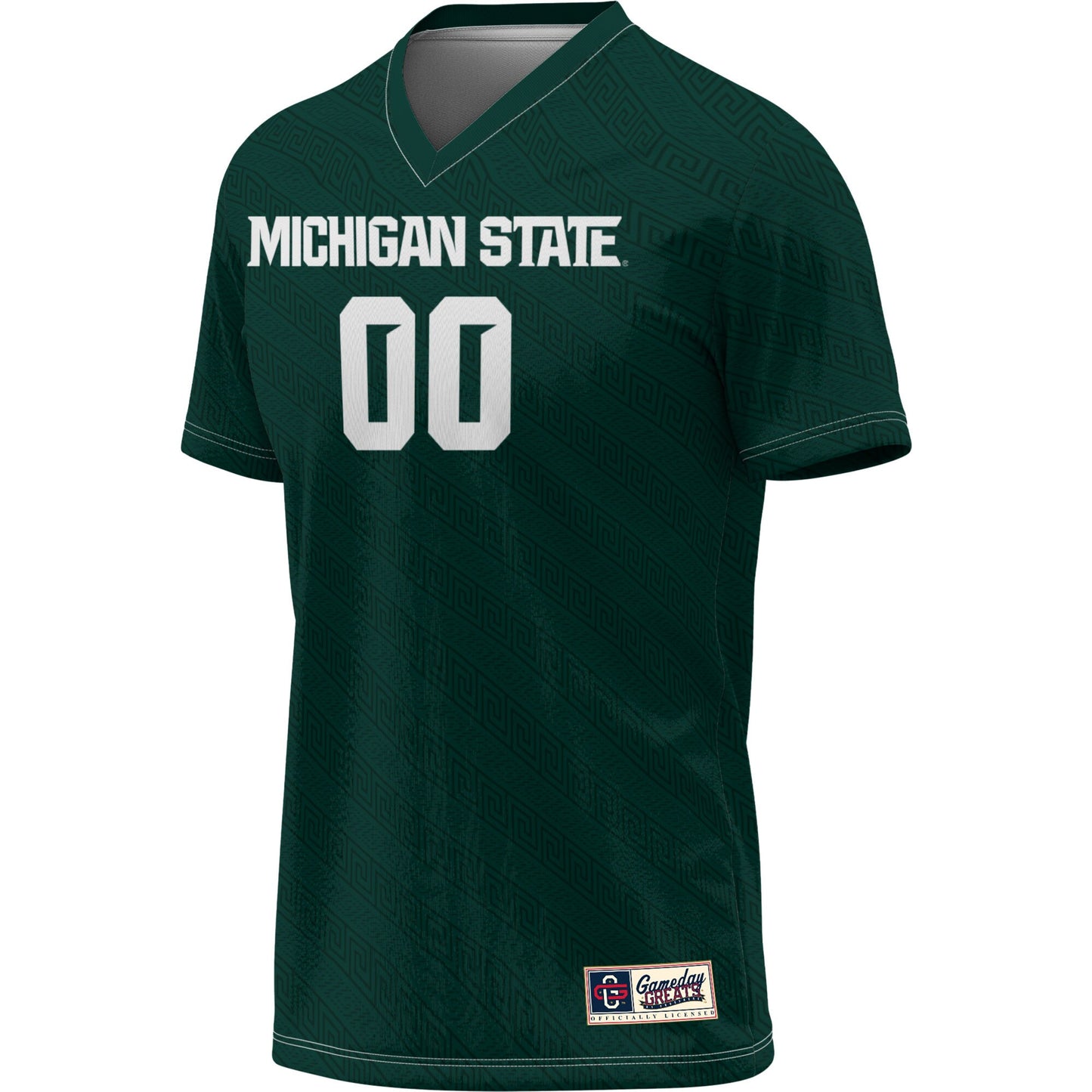 Michigan State Spartans GameDay Greats Unisex NIL Pick-A-Player Lightweight Women's Soccer Jersey - White
