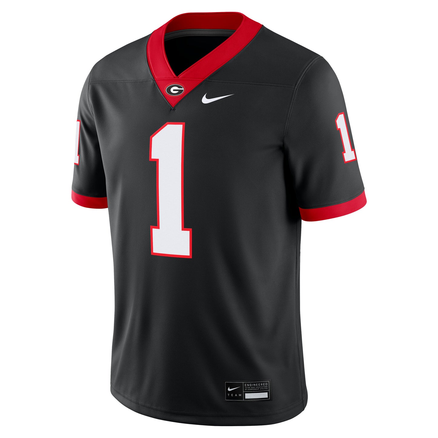 Georgia Bulldogs Nike Alternate Game Jersey - Black