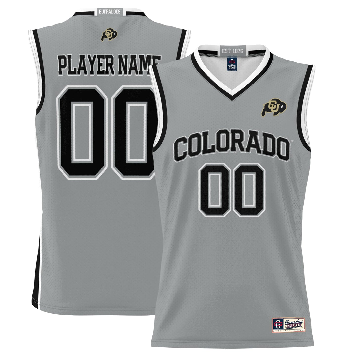 Colorado Buffaloes GameDay Greats Unisex Lightweight NIL Pick-A-Player Men's Basketball Jersey - Black