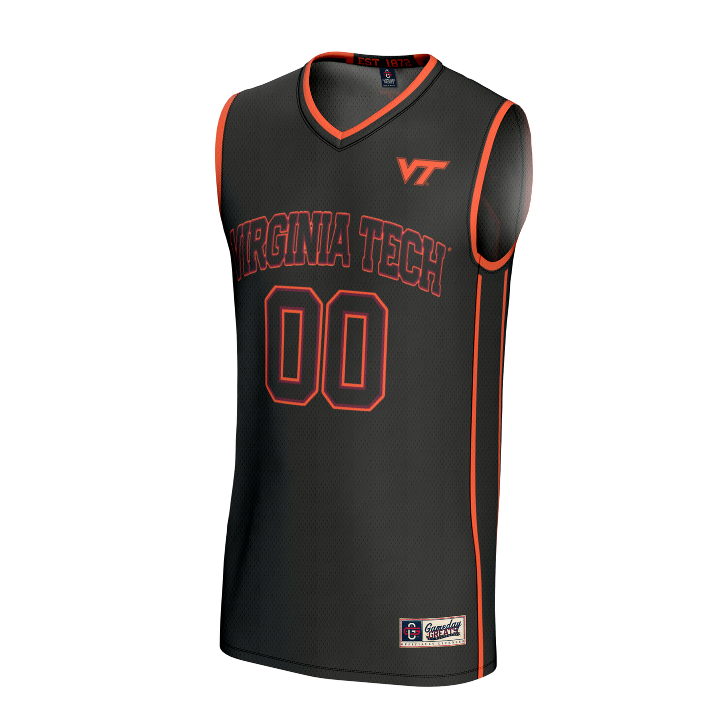 Virginia Tech Hokies GameDay Greats Youth Lightweight Collegiate Men's Basketball NIL Pick-A-Player Fashion Jersey - White