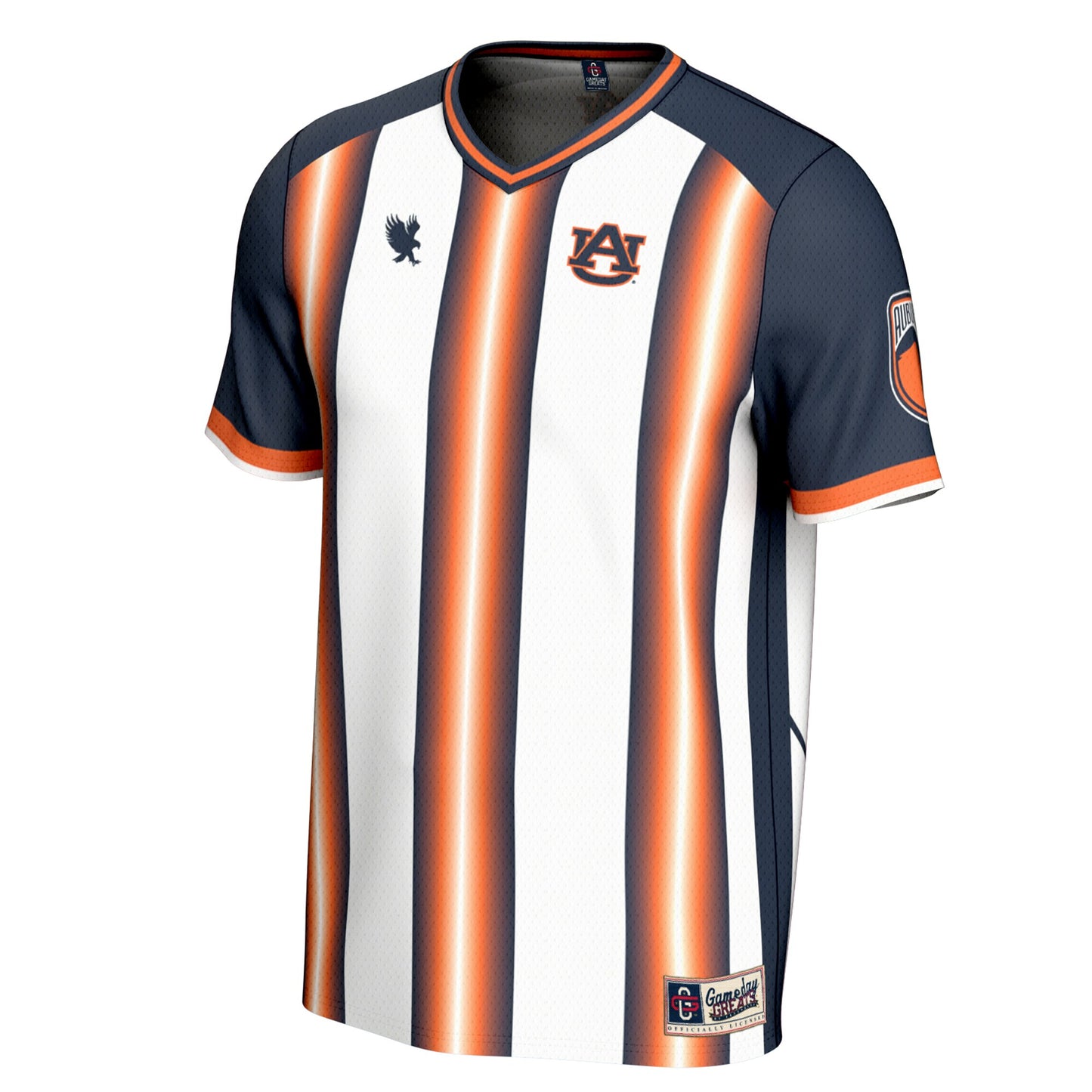 Auburn Tigers GameDay Greats Unisex War Eagle Commemorative Fashion Soccer Jersey - White