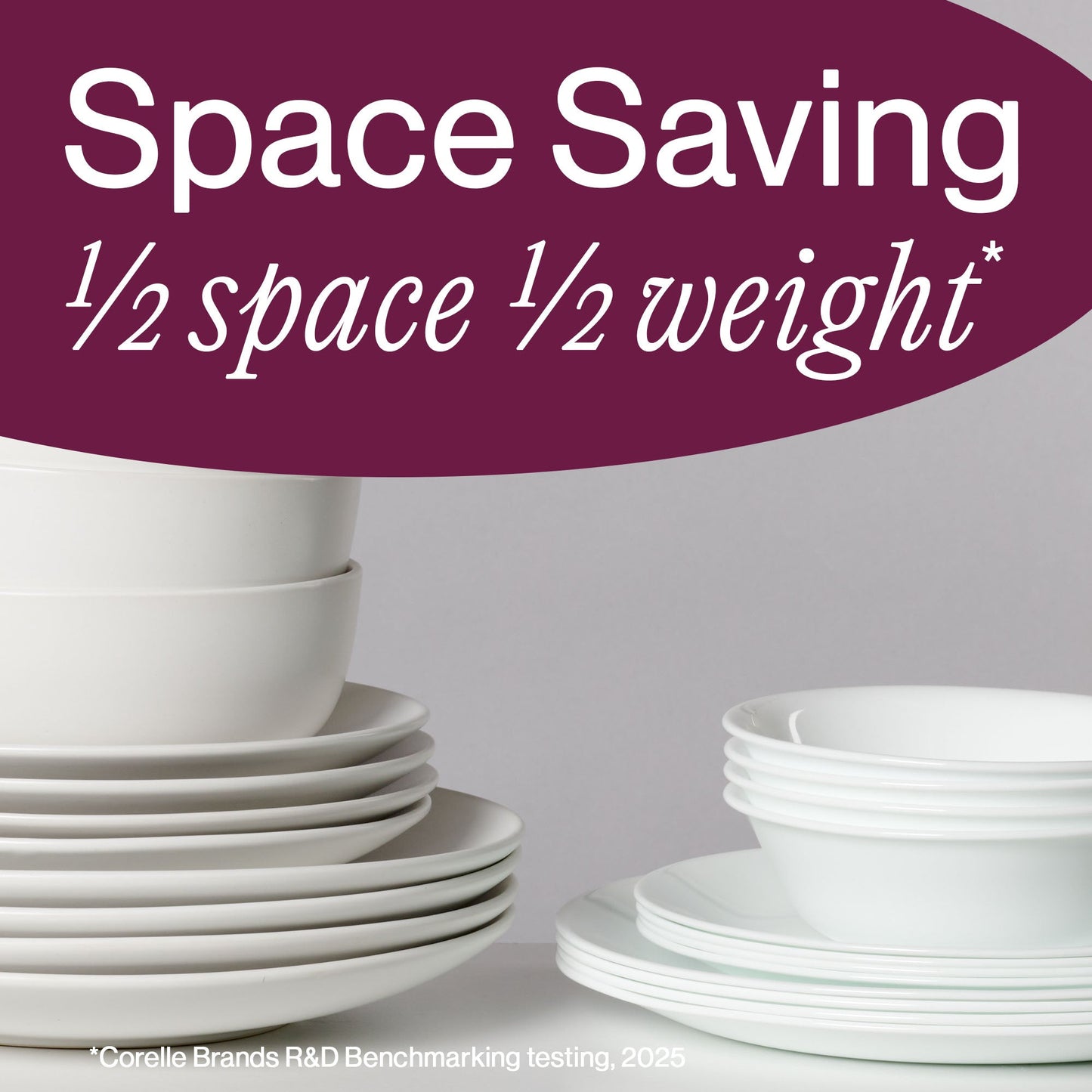 Corelle® Winter Frost White 78-piece Dinnerware Set, Service for 12