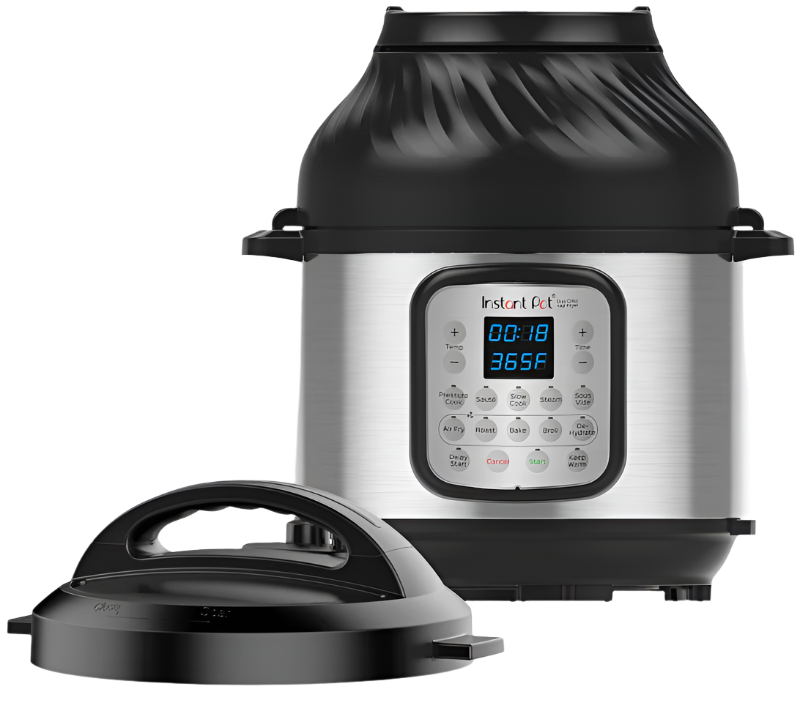 Instant Pot® Duo™ Crisp™ +  Air Fryer 8QT Multi-Use Pressure Cooker