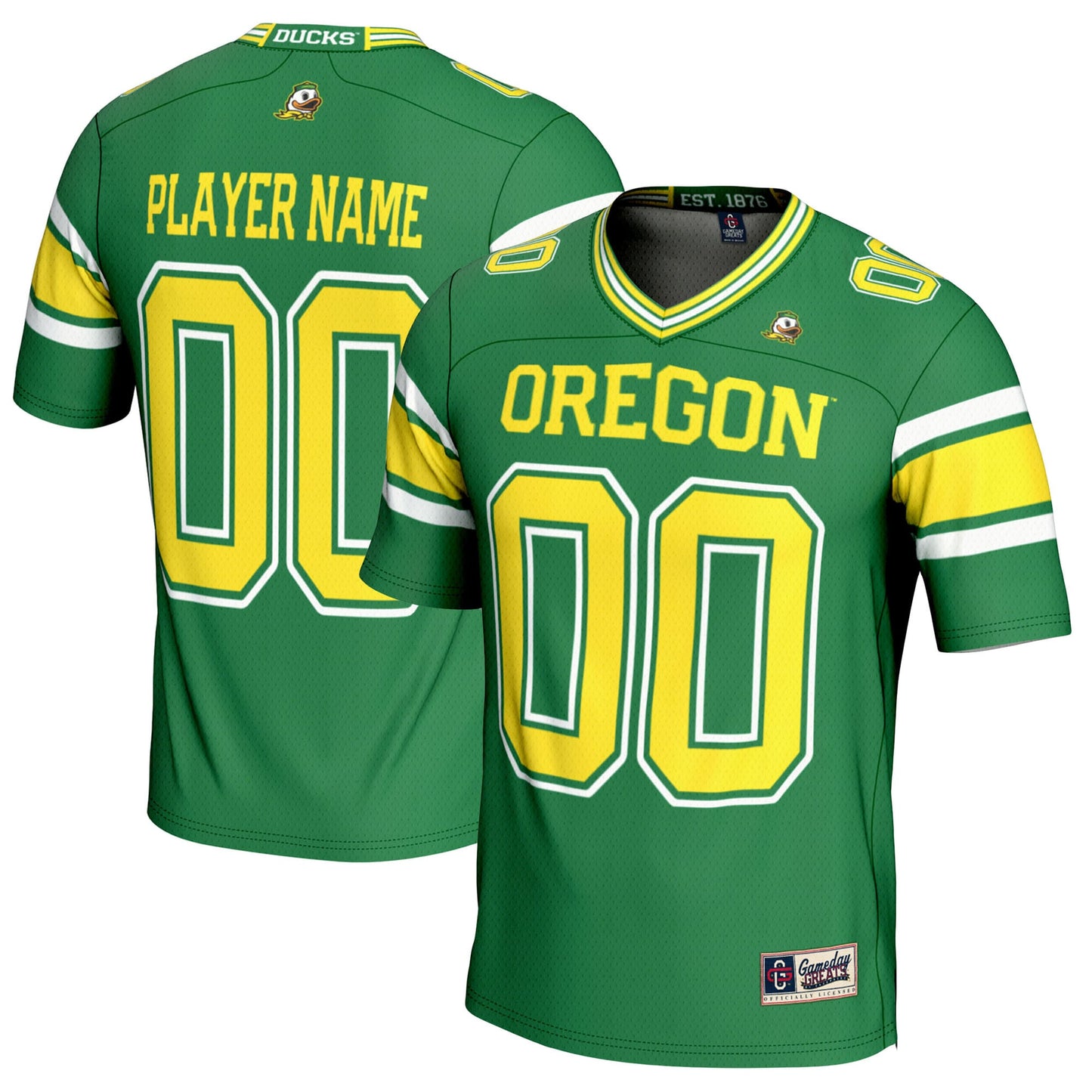 Oregon Ducks GameDay Greats Youth NIL Pick-A-Player Football Jersey - Black