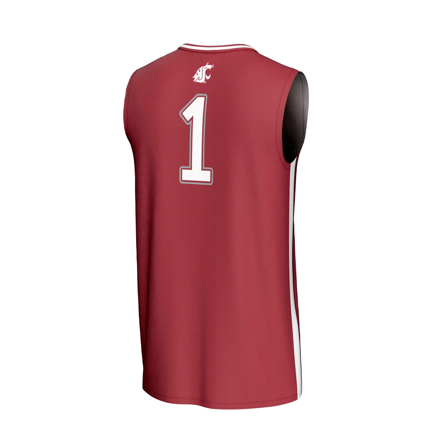 #1 Washington State Cougars GameDay Greats Youth Lightweight Collegiate Basketball Fashion Jersey - Crimson