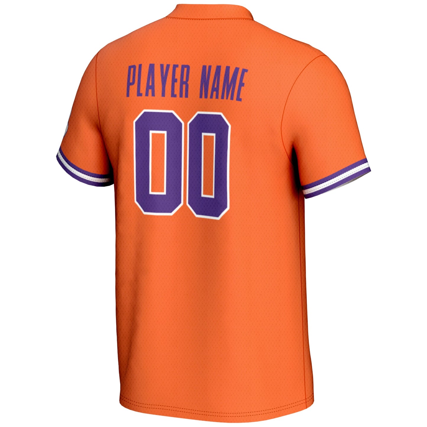 Clemson Tigers GameDay Greats Youth NIL Pick-A-Player Lightweight Softball Jersey - White