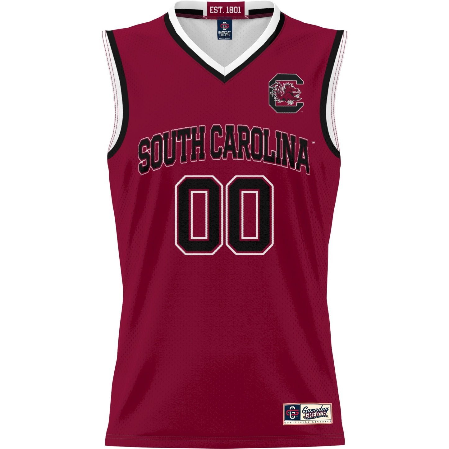 South Carolina Gamecocks GameDay Greats Unisex Lightweight NIL Pick-A-Player Basketball Jersey - Black