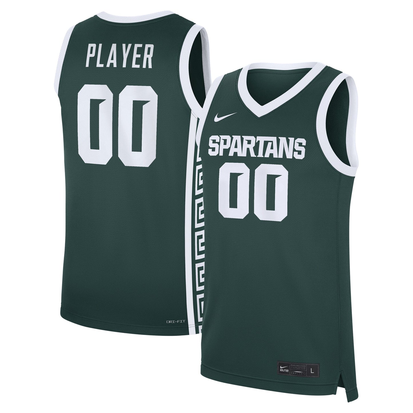 Michigan State Spartans Nike Unisex  NIL Pick-A-Player Women's Basketball Replica Jersey – Green