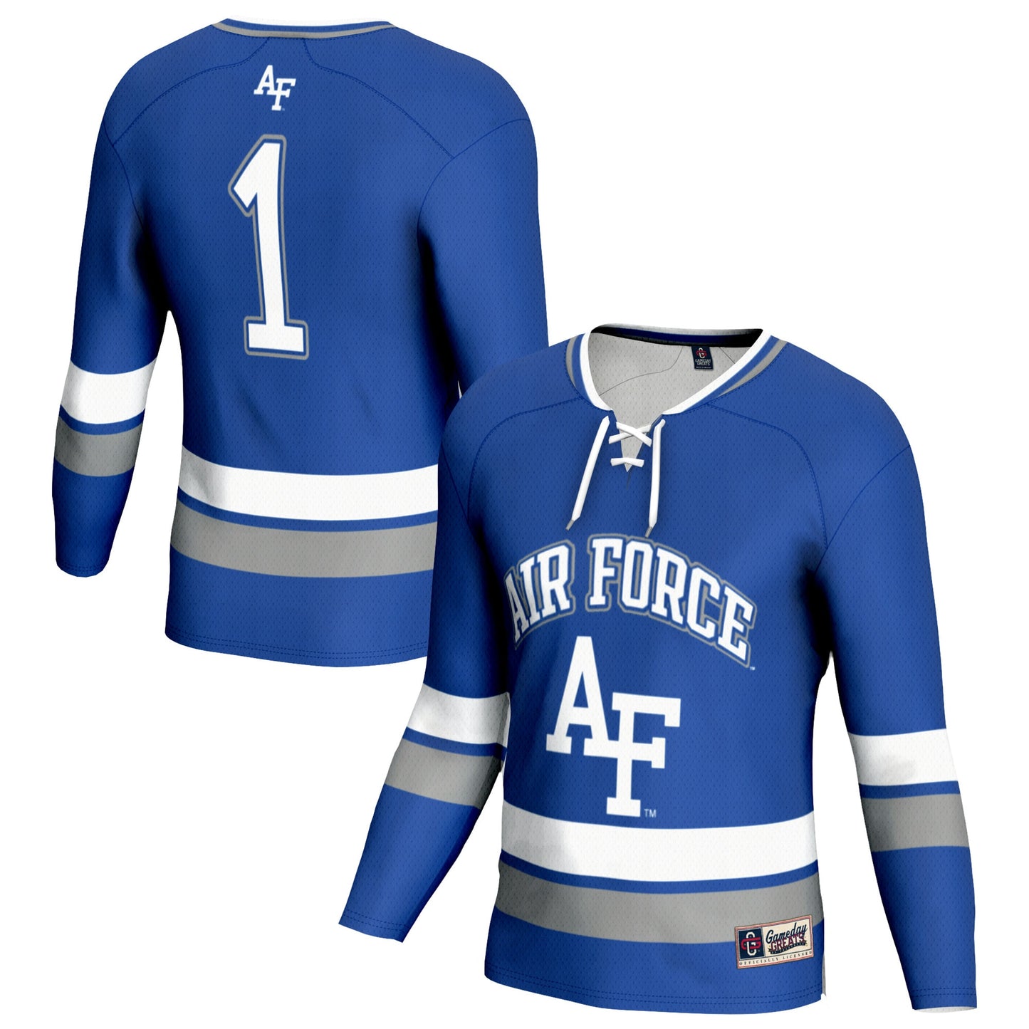 Air Force Falcons GameDay Greats Unisex Lightweight Women's Hockey Team Fashion Jersey - Royal