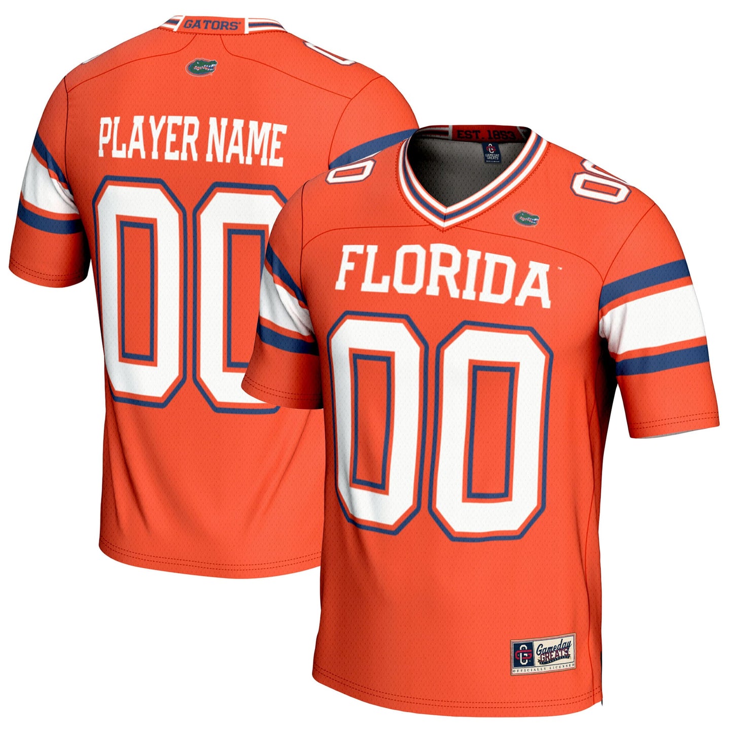 Florida Gators GameDay Greats NIL Pick-A-Player Football Jersey - Royal