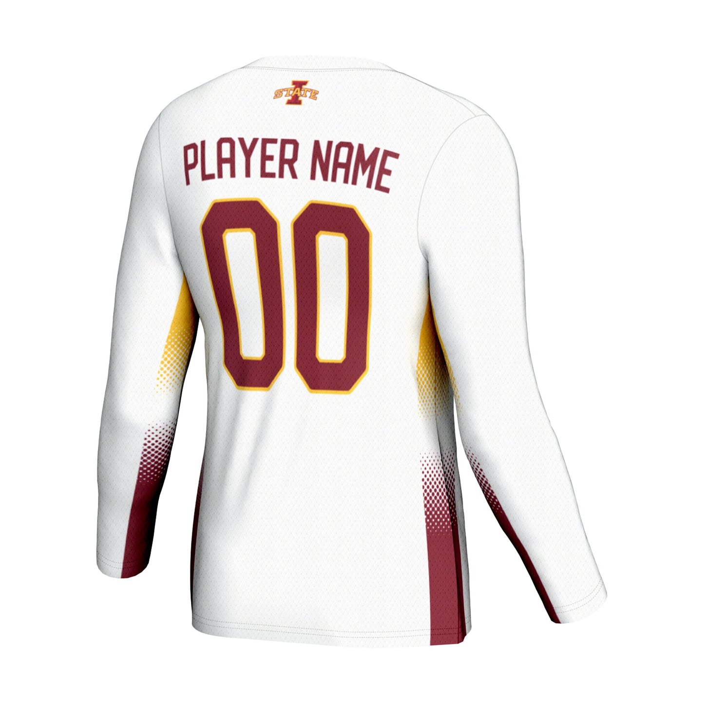 Iowa State Cyclones GameDay Greats Unisex NIL Lightweight Volleyball Jersey - White