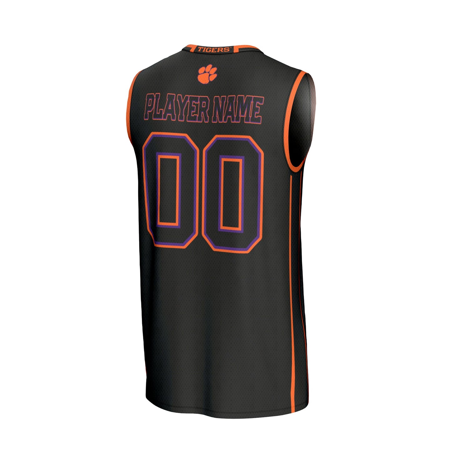 Clemson Tigers GameDay Greats Unisex Lightweight Collegiate Women's Basketball NIL Pick-A-Player Fashion Jersey - Black