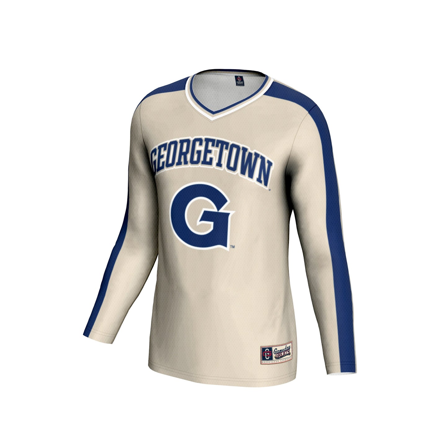 Georgetown Hoyas GameDay Greats Youth #1 Lightweight Volleyball Fashion Jersey - Gray