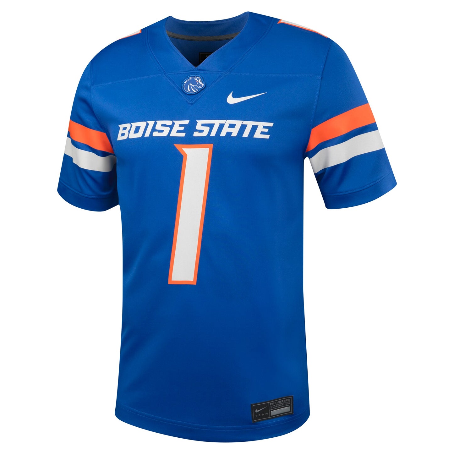 #1 Boise State Broncos Nike Untouchable Football Jersey - Black