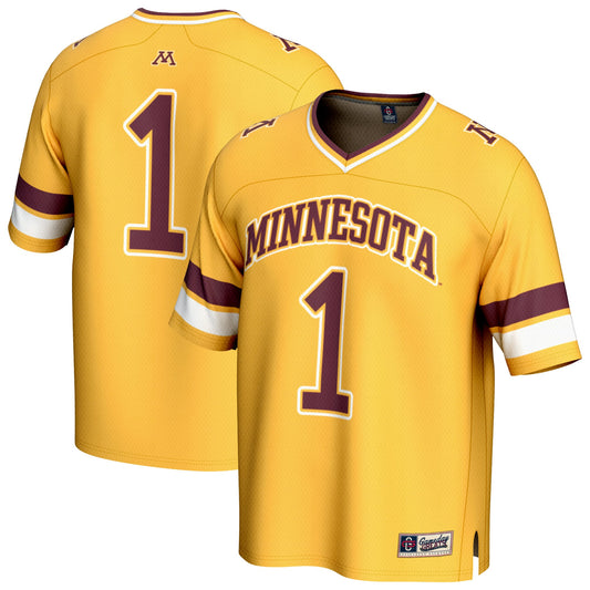 #1 Minnesota Golden Gophers GameDay Greats Youth Collegiate Football Fashion Jersey - Gold