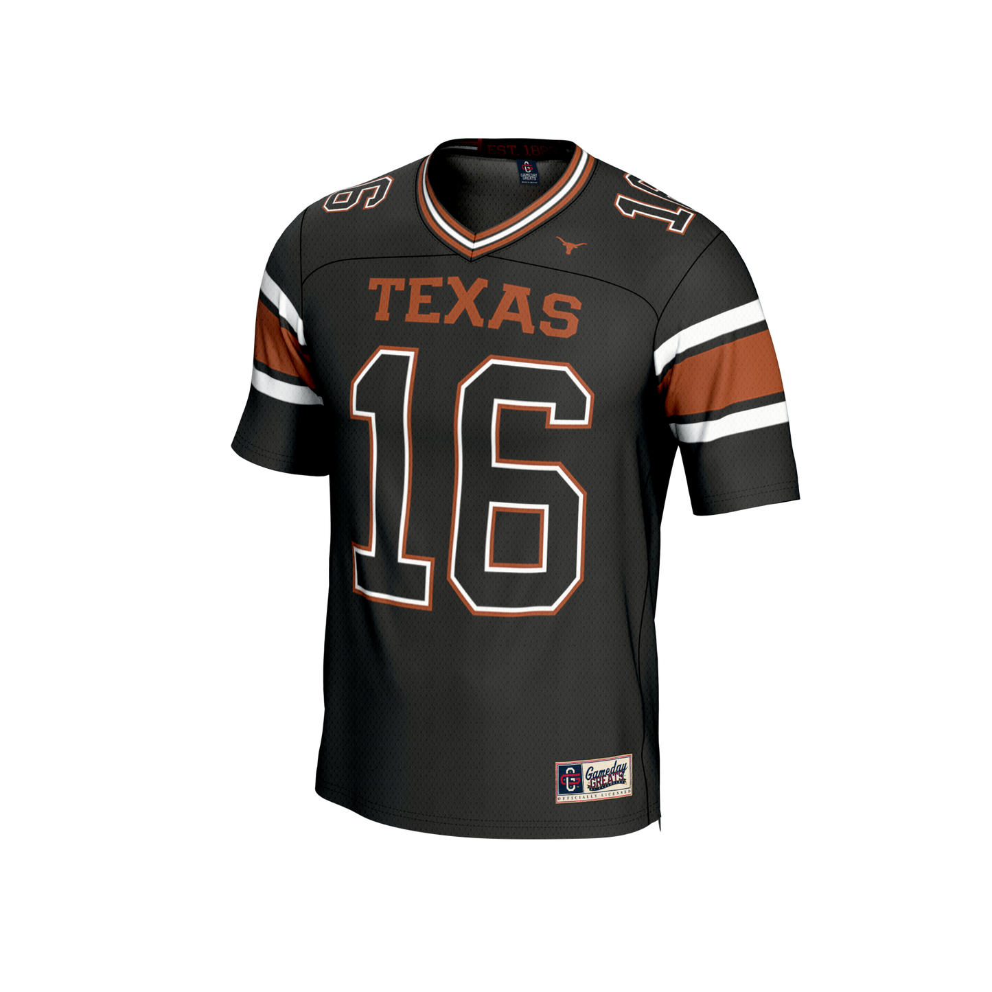 Arch Manning Texas Longhorns GameDay Greats Youth Football Fashion Jersey - Black